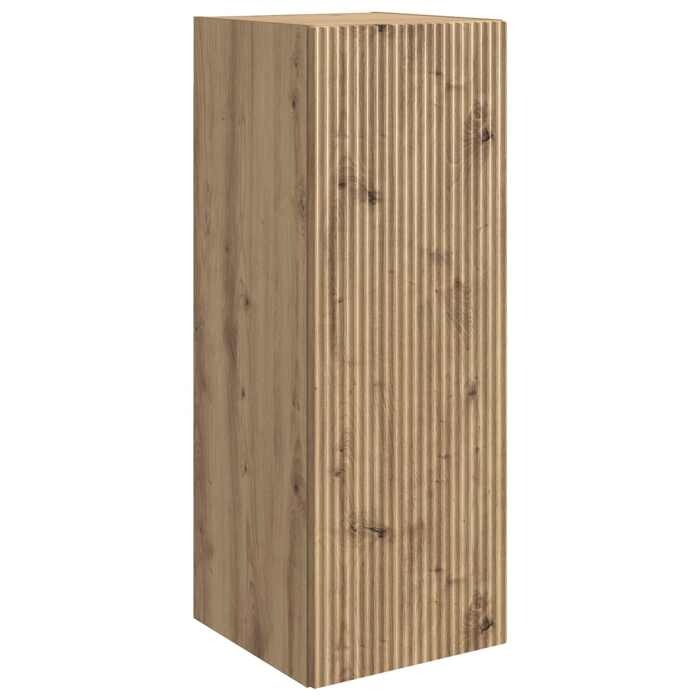 Vegghengt skap 33 x 34,5 x 90 cm Konstruert tre Artisan eik