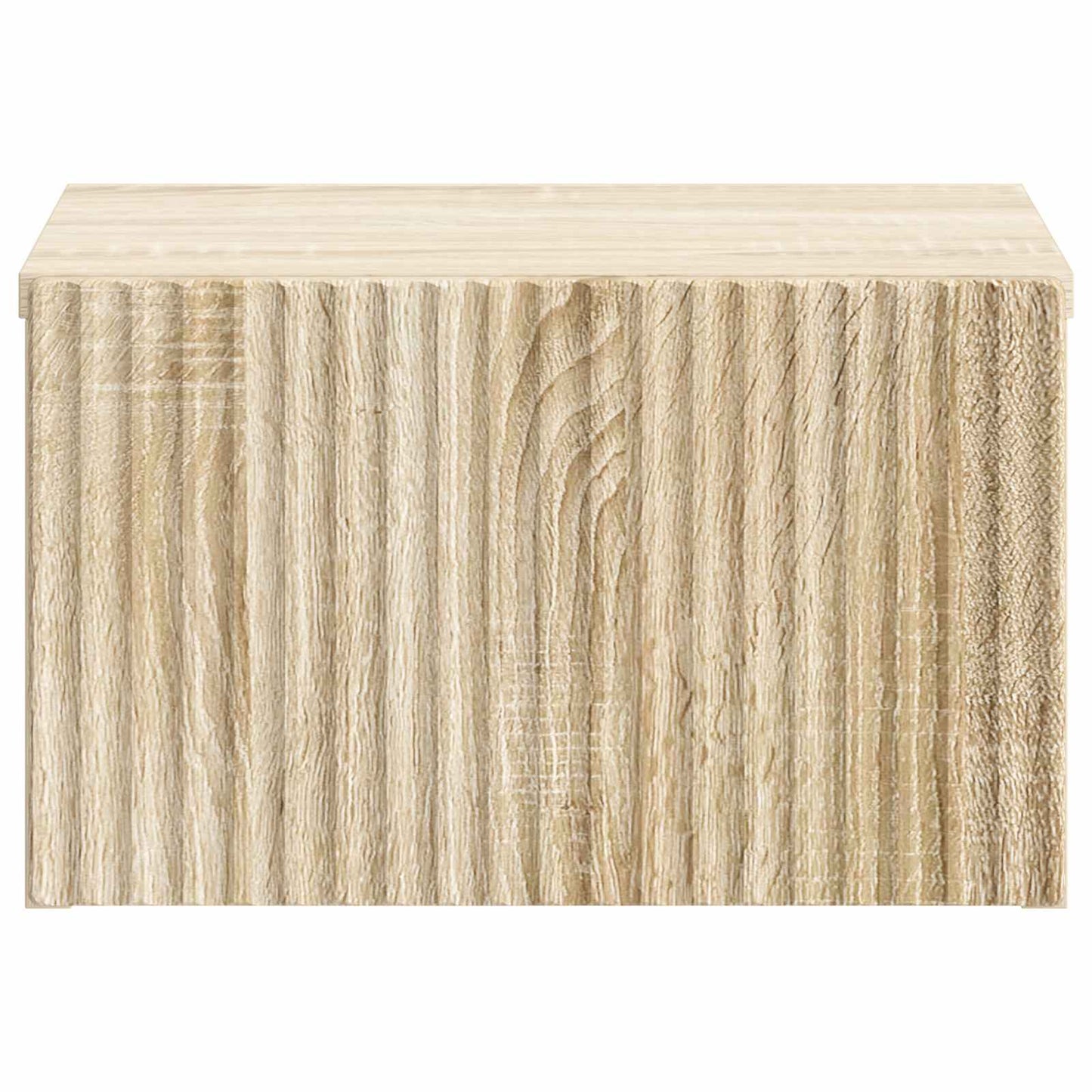 Vegghengt Nattbord Sonoma eik 33 x 34,5 x 20 cm Konstruert tre