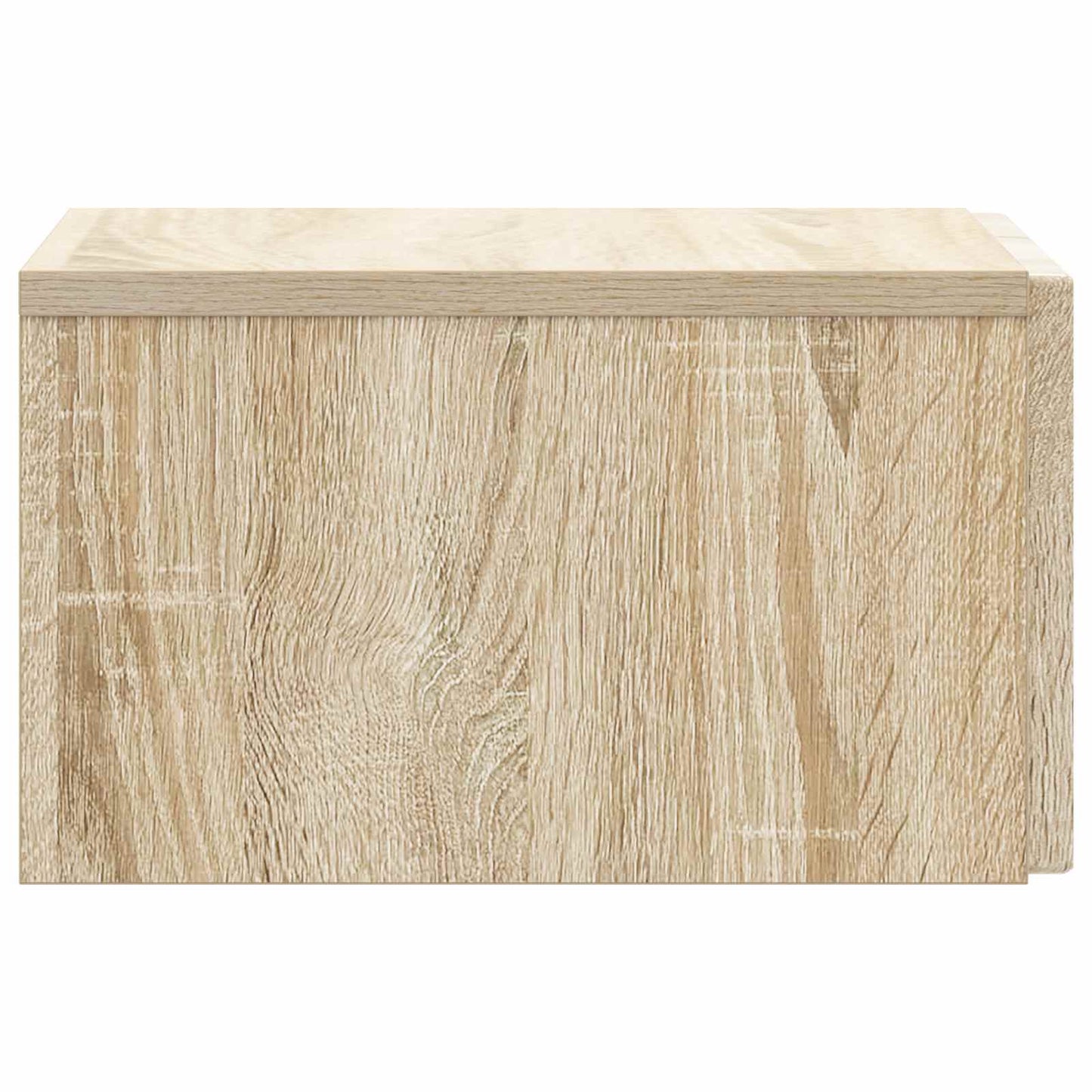 Vegghengt Nattbord Sonoma eik 33 x 34,5 x 20 cm Konstruert tre