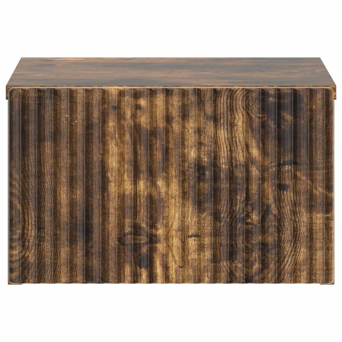Vegghengt Nattbord Røkt Eik 33 x 34,5 x 20 cm Konstruert tre