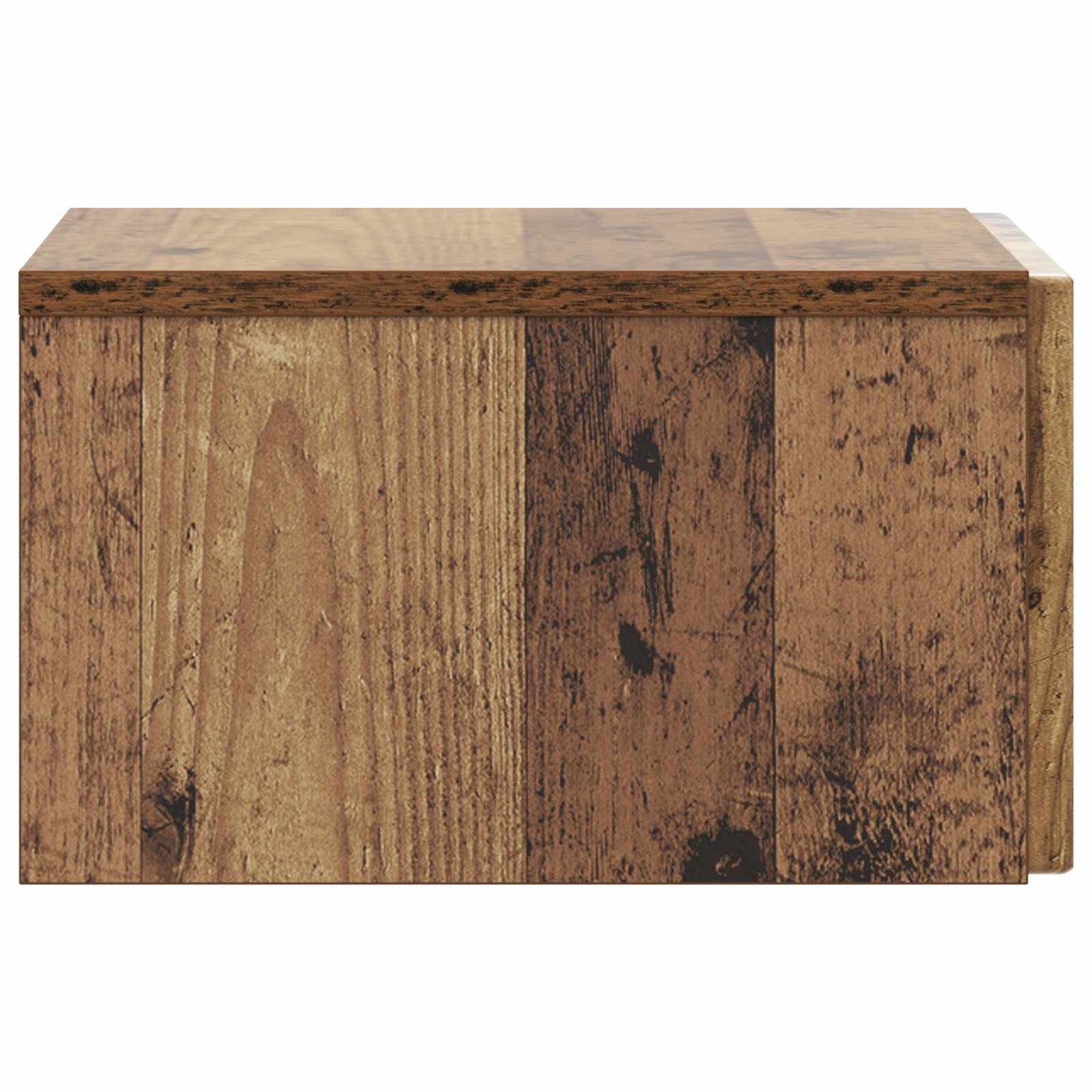 Vegghengt Nattbord Gammelt tre 33 x 34,5 x 20 cm Konstruert tre