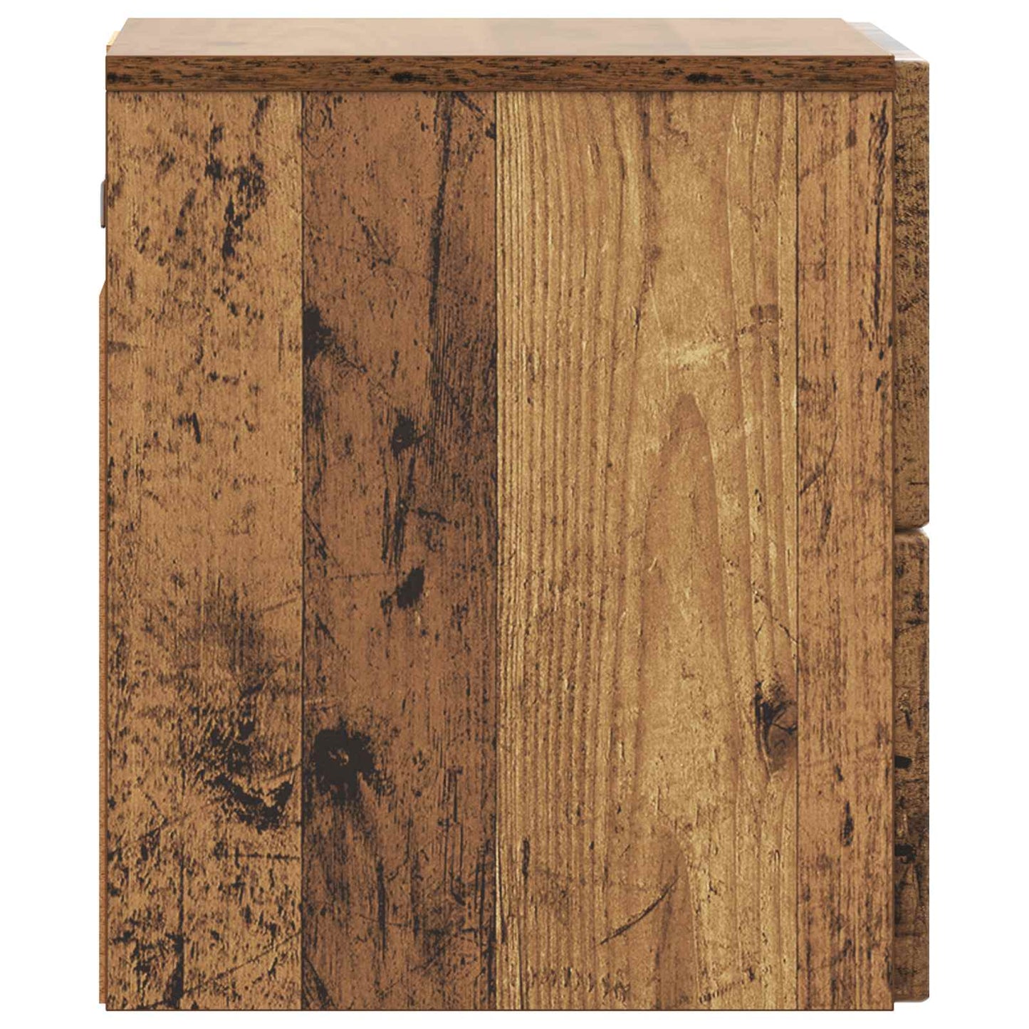 Vegghengt Nattbord Gammelt tre 33 x 34,5 x 40 cm Konstruert tre
