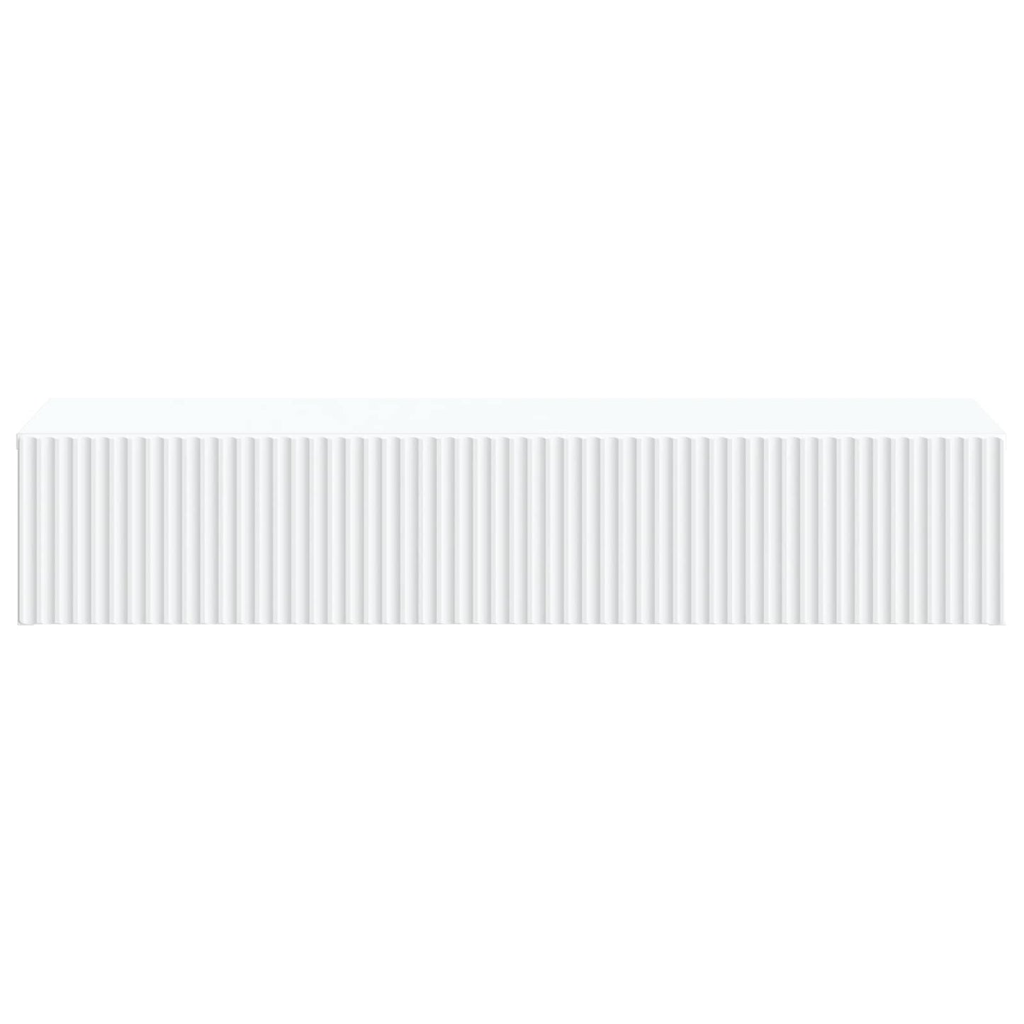 Vegghengt Sidebord Hvit 87,5 x 34,5 x 17 cm Konstruert tre