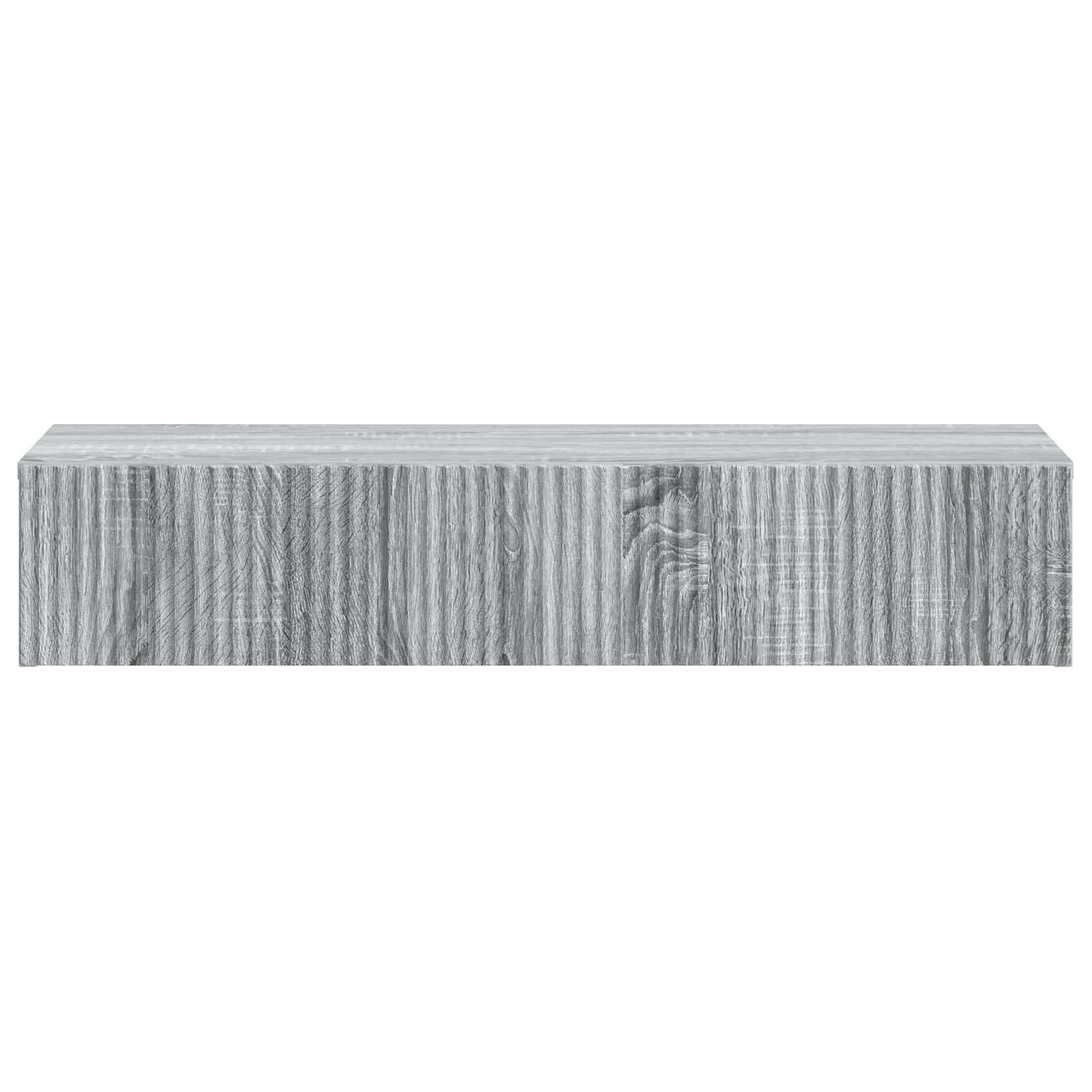 Vegghengt Sidebord Grå sonoma 87,5 x 34,5 x 17 cm