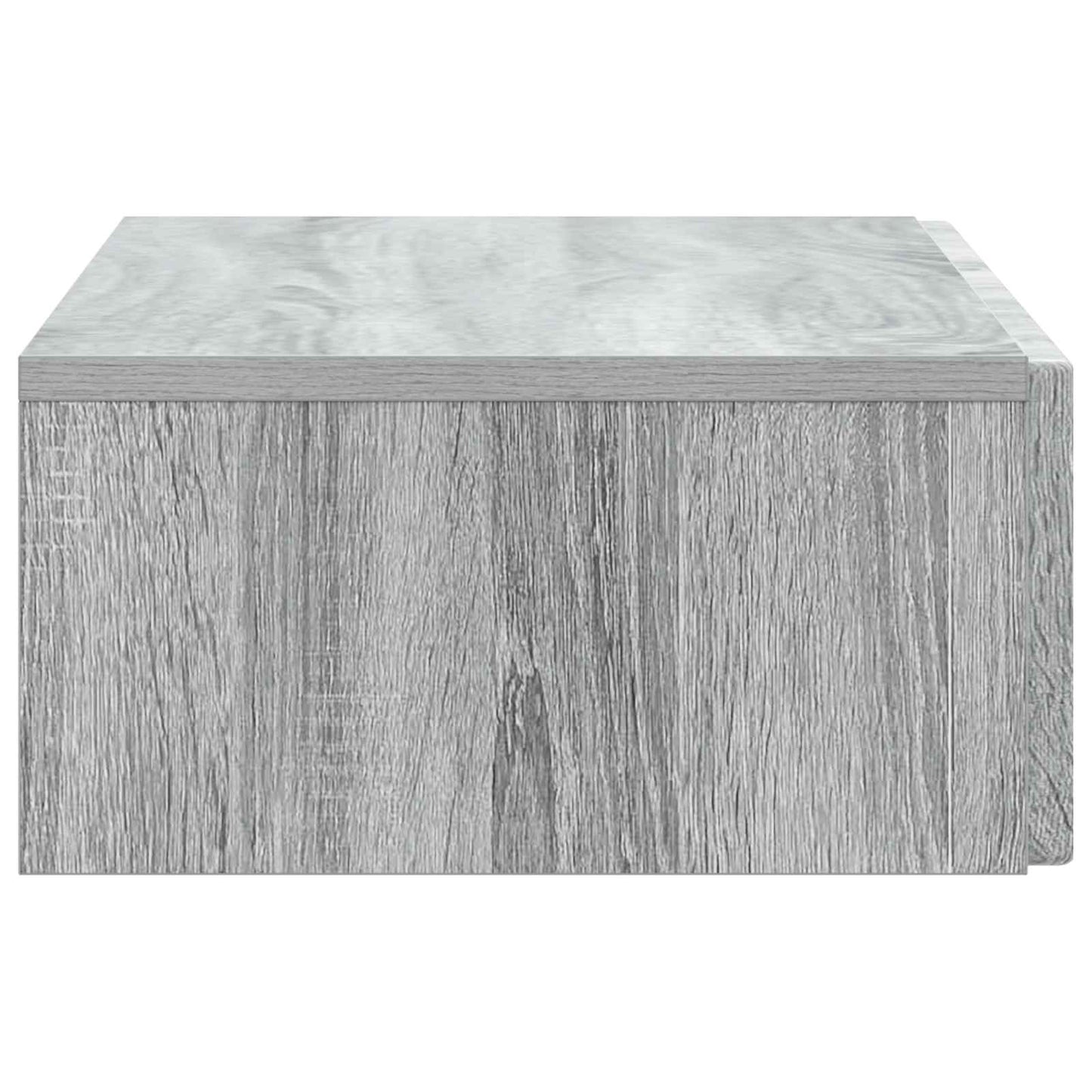 Vegghengt Sidebord Grå sonoma 87,5 x 34,5 x 17 cm