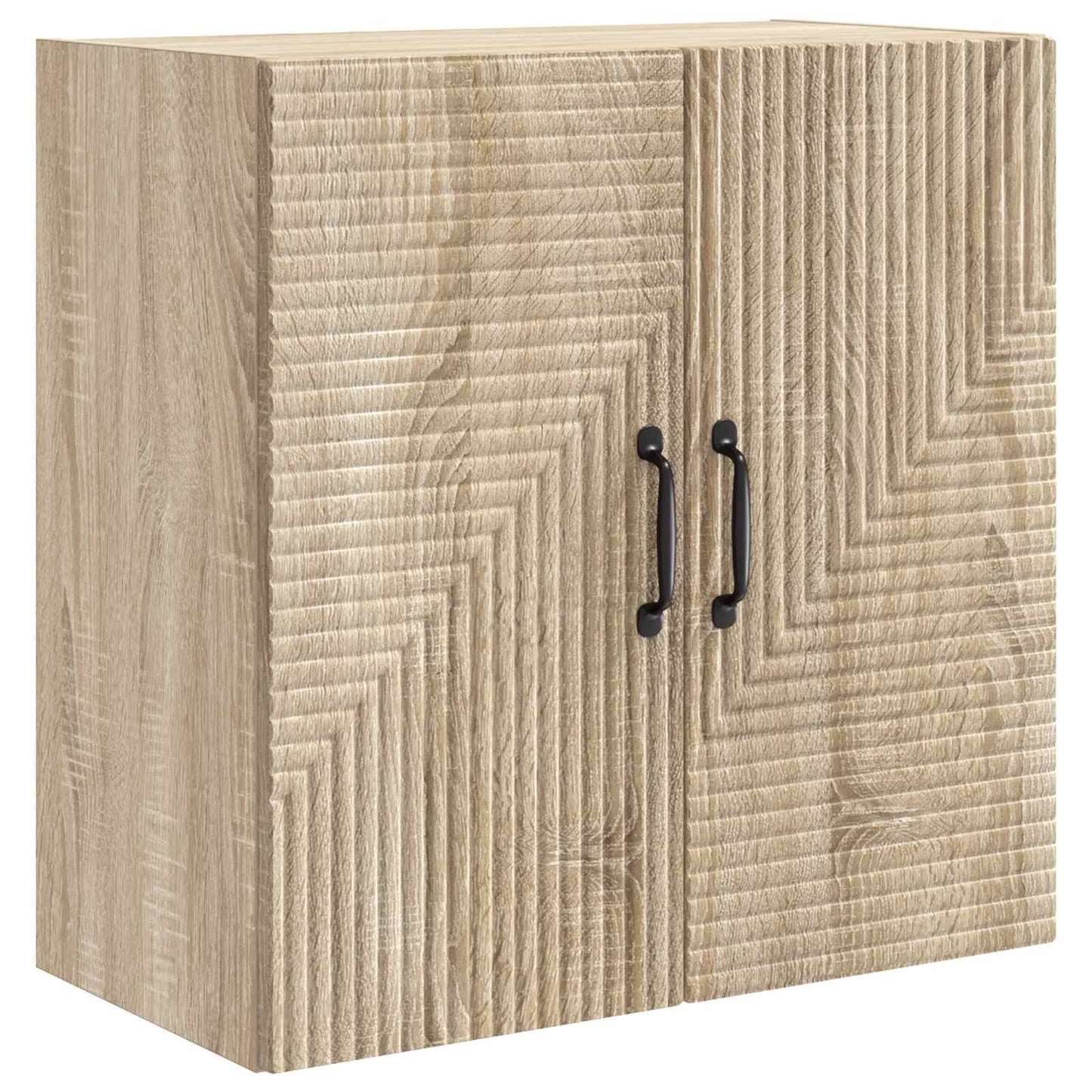 Vegghengt skap Sonoma eik 59 x 31 x 60 cm Konstruert tre