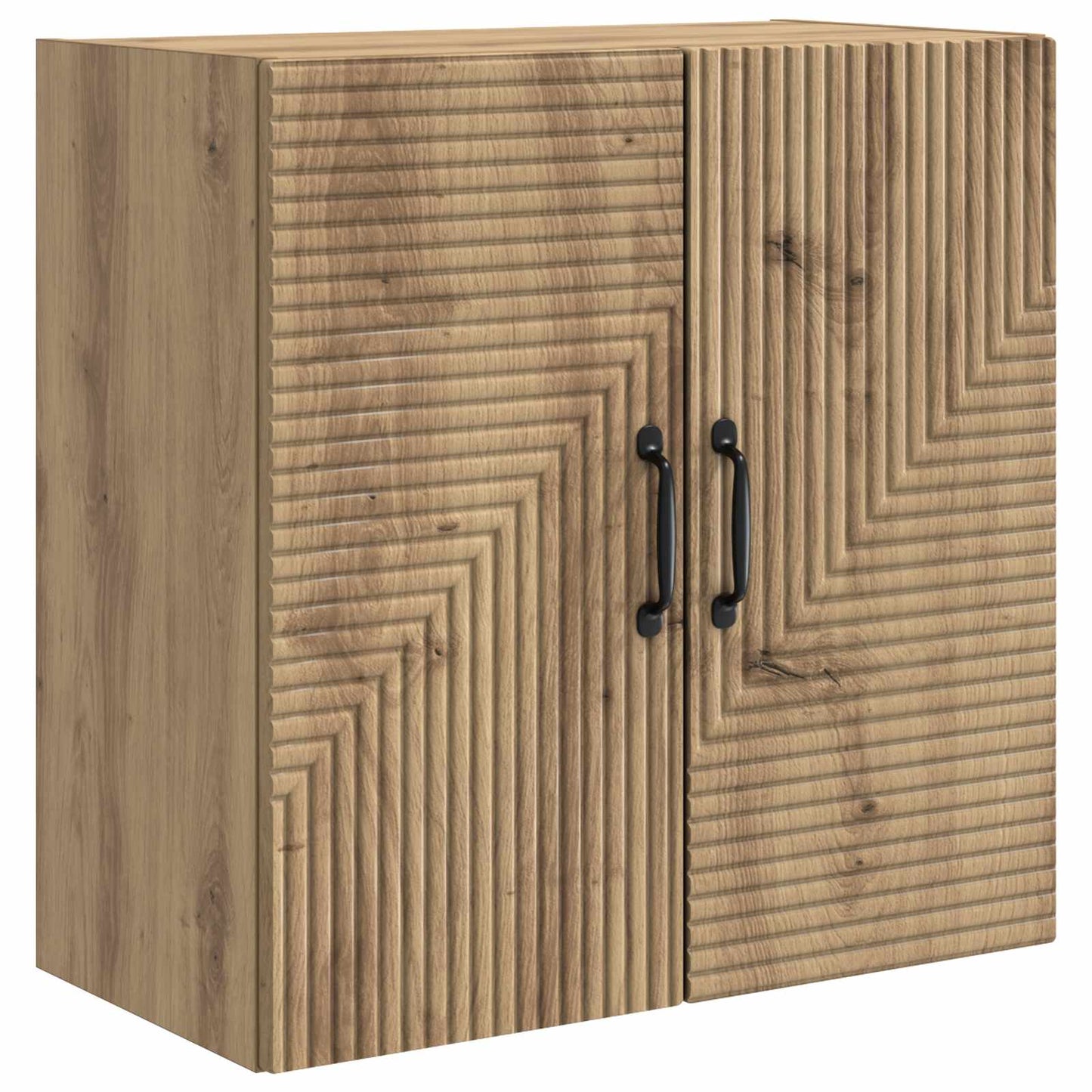 Vegghengt skap 59 x 31 x 60 cm Konstruert tre Artisan eik