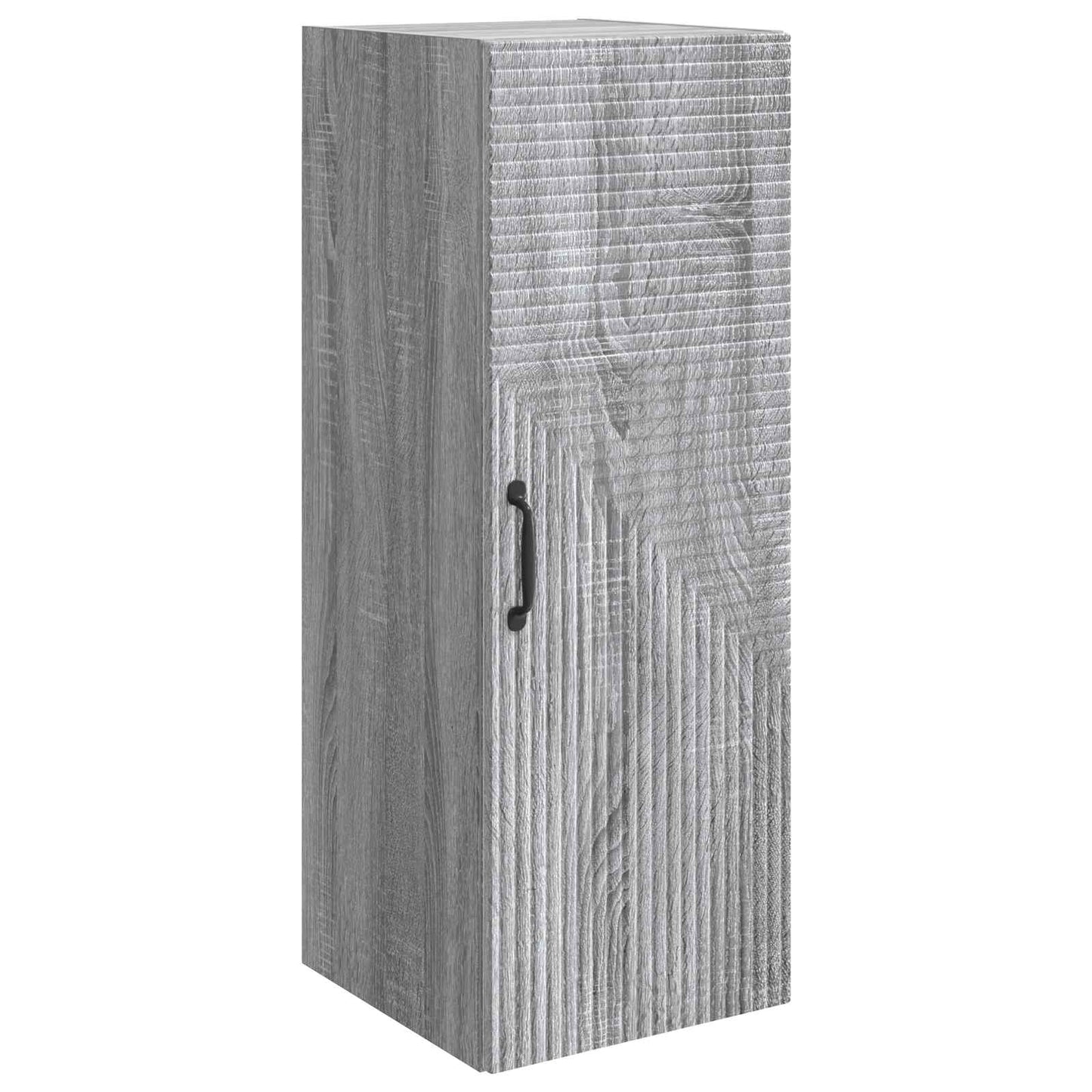 Vegghengt skap Grå Sonoma 33 x 34,5 x 90 cm Konstruert tre