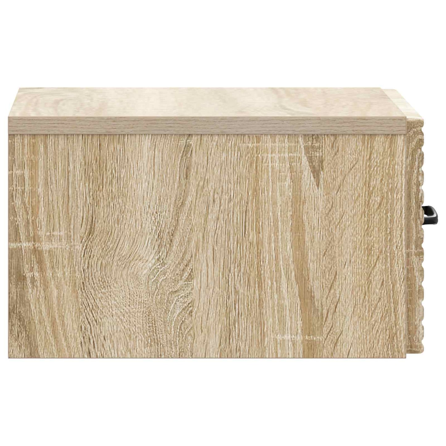 Vegghengt Nattbord Sonoma eik 34,5 x 33 x 20 cm Konstruert tre