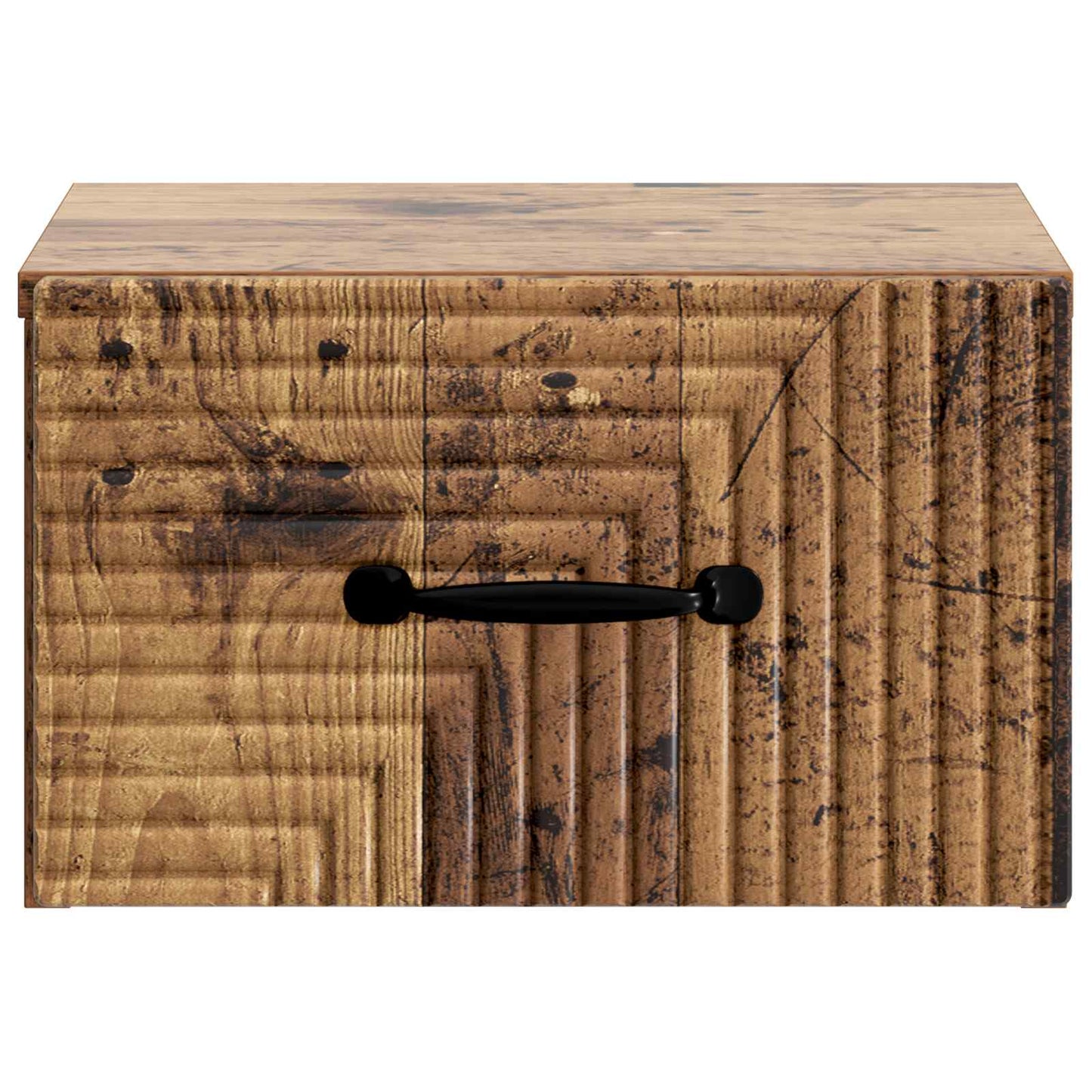 Vegghengt Nattbord Gammelt tre 34,5 x 33 x 20 cm Konstruert tre
