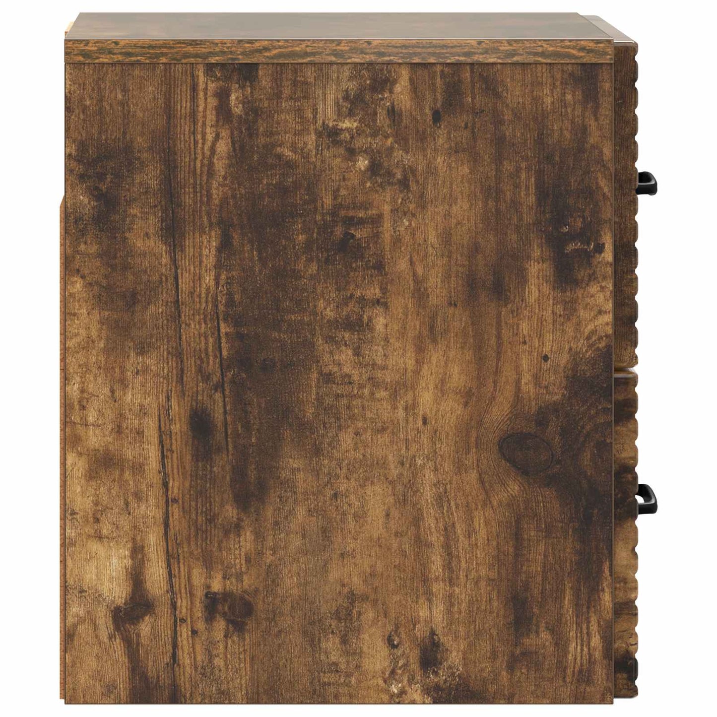 Vegghengt Nattbord Røkt Eik 34,5 x 33 x 40 cm Konstruert tre