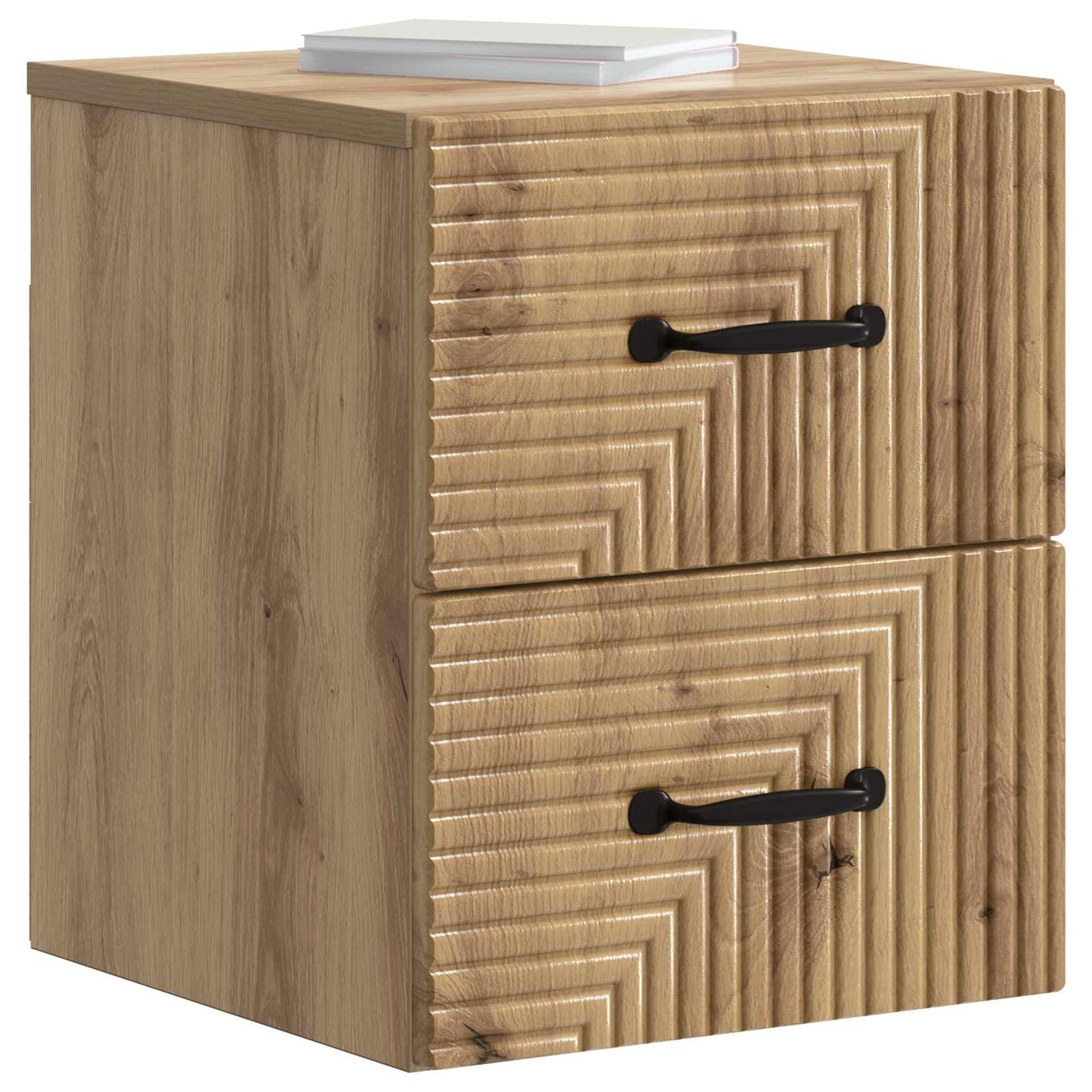 Vegghengt Nattbord Artisan eik 34,5 x 33 x 40 cm Konstruert tre
