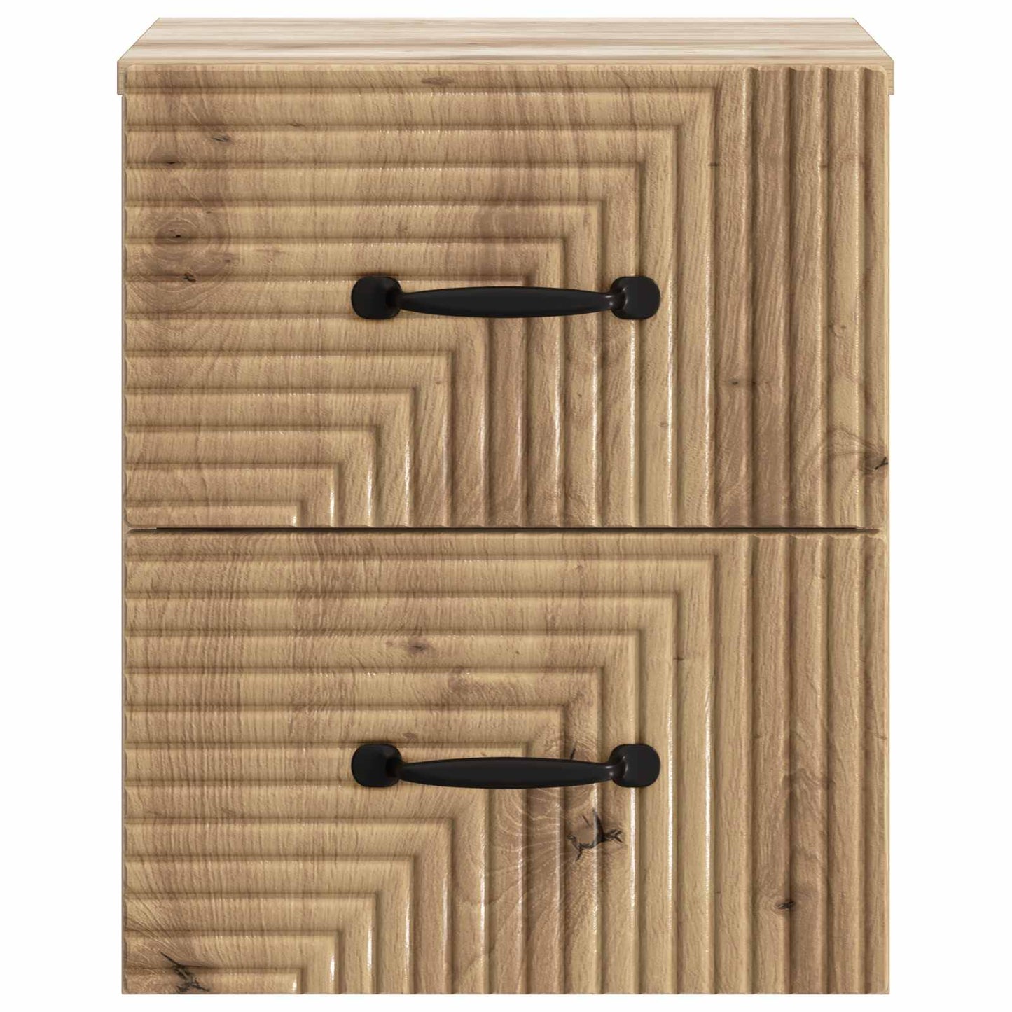 Vegghengt Nattbord 2 stk. Artisan eik 34,5 x 33 x 40 cm