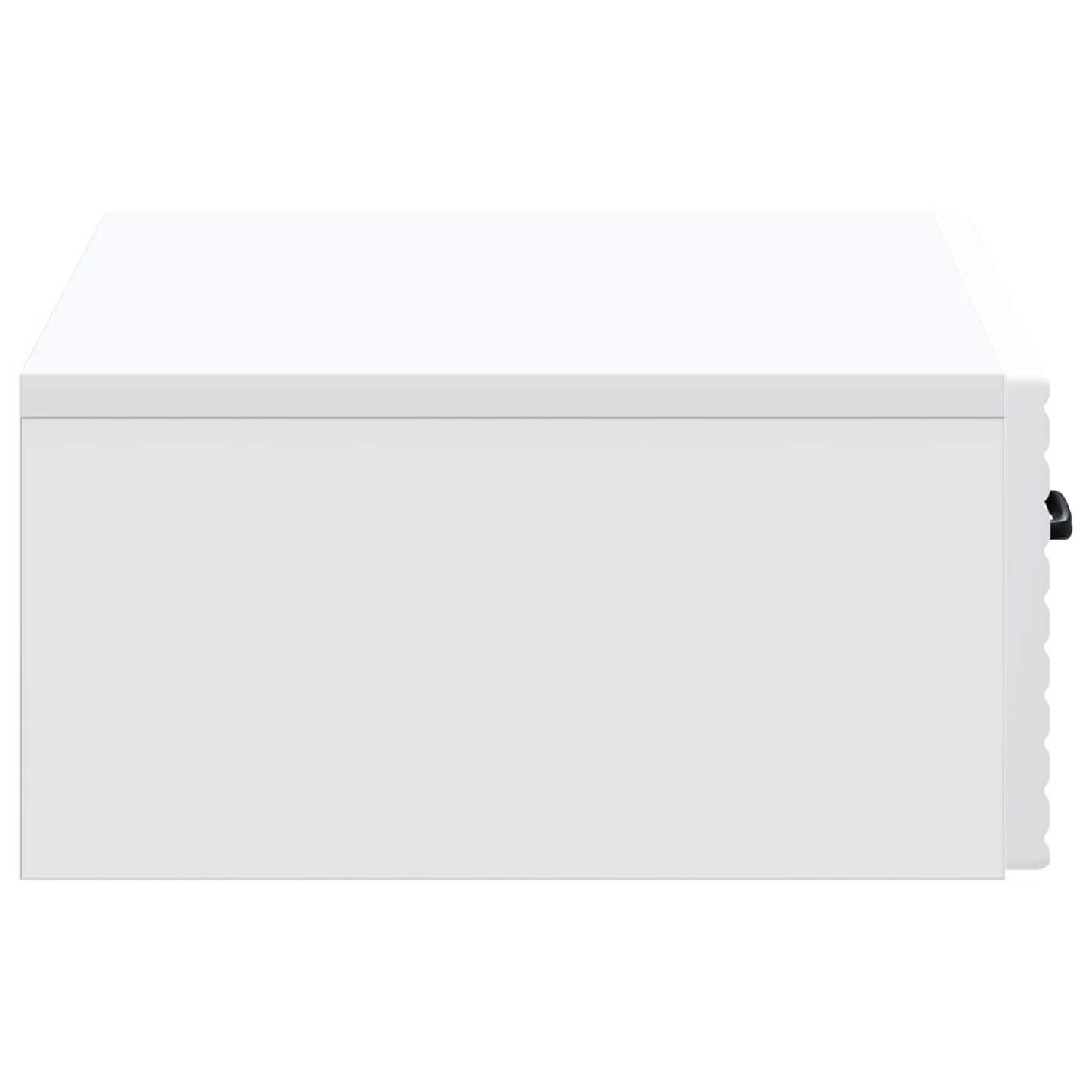Vegghengt Sidebord Hvit 59 x 34,5 x 17 cm Konstruert tre