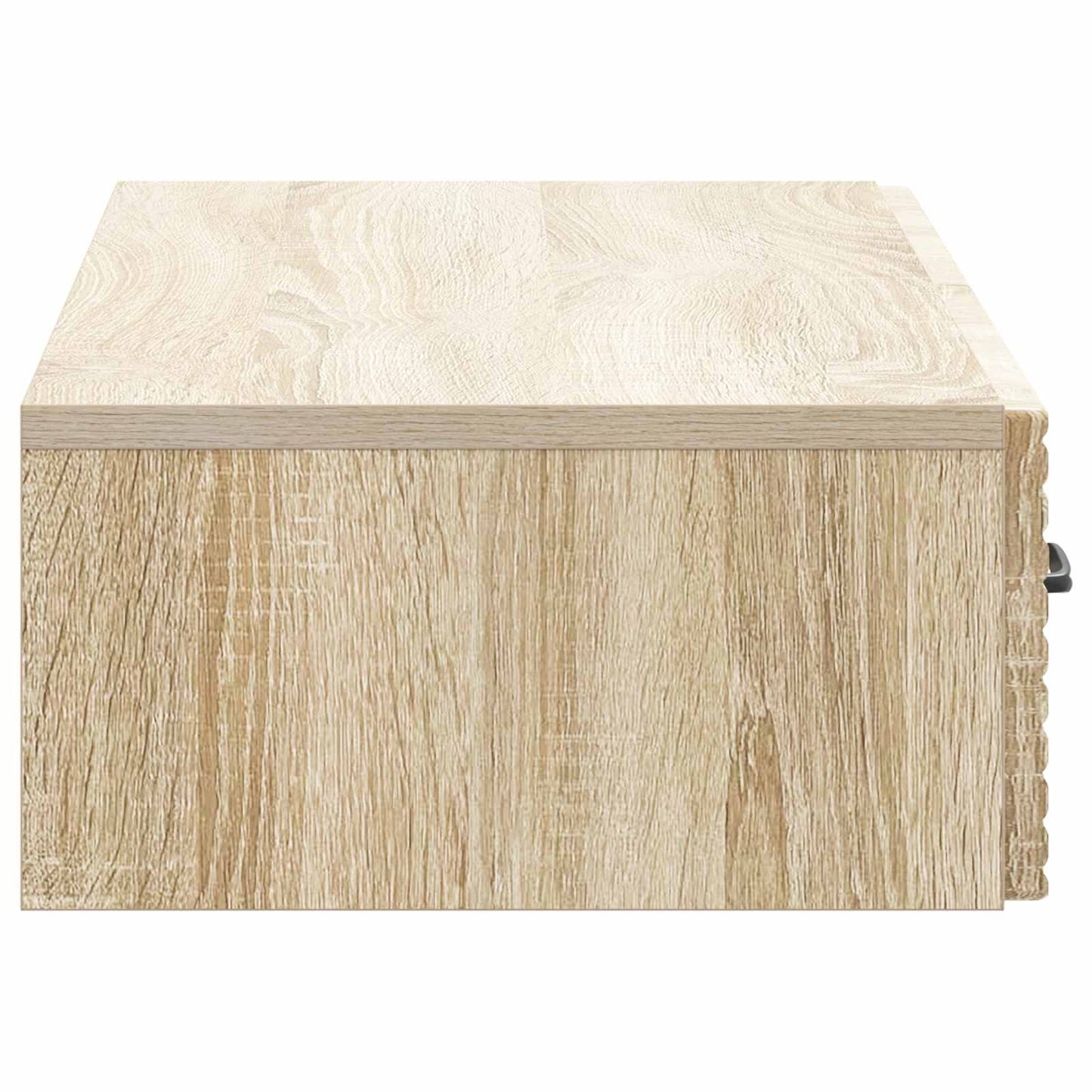 Vegghengt Sidebord Sonoma eik 87,5 x 34,5 x 17 cm
