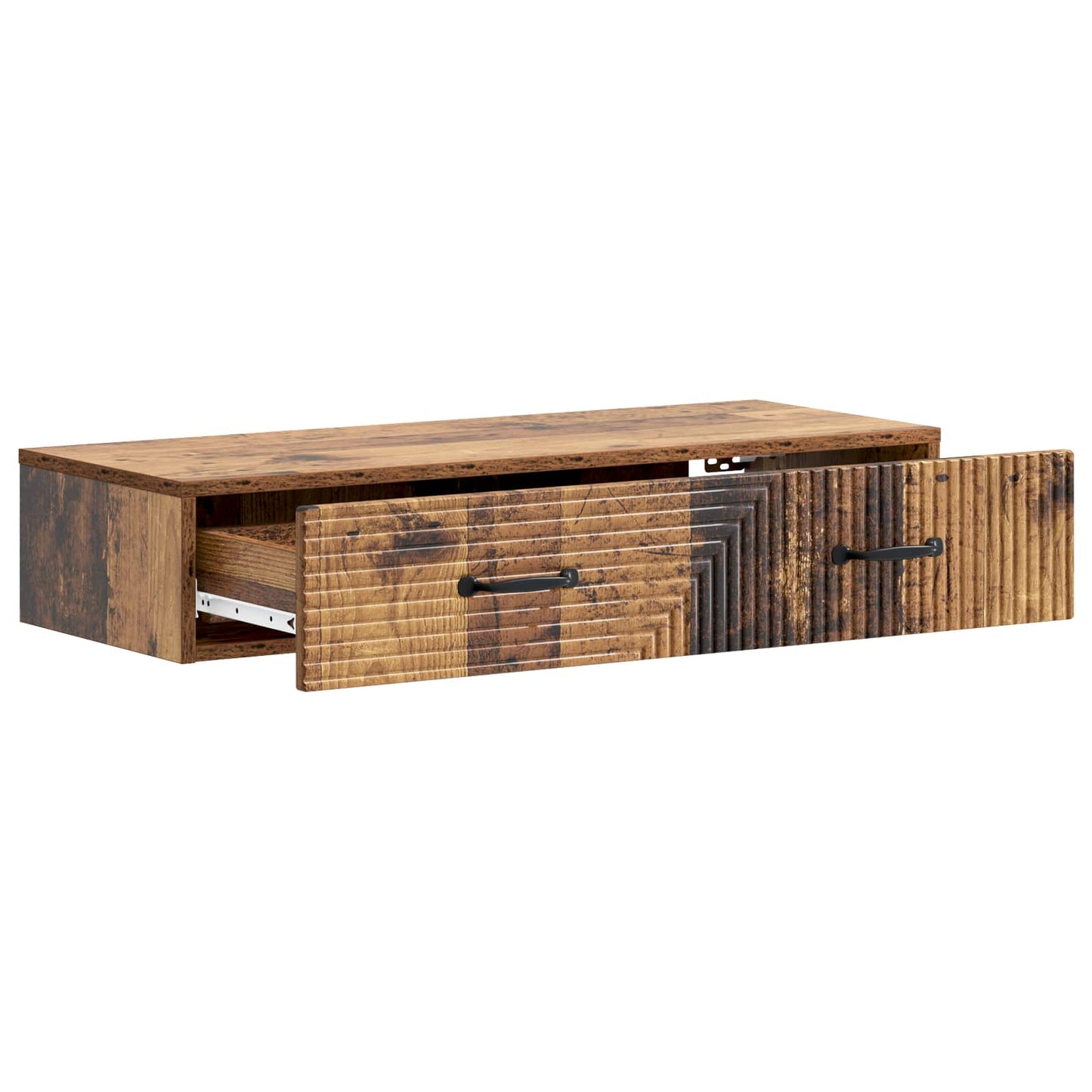 Vegghengt Sidebord Gammelt tre 87,5 x 34,5 x 17 cm