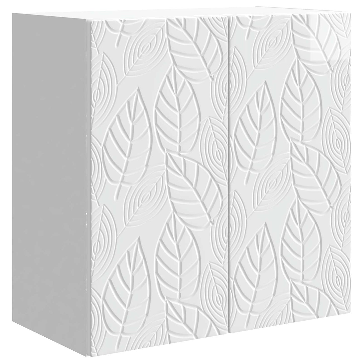 Vegghengt skap Høgglans hvit 59 x 31 x 60 cm Konstruert tre