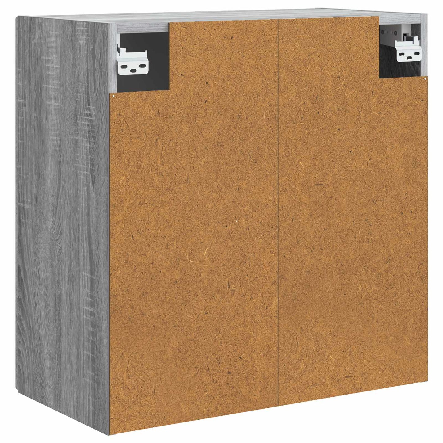 Vegghengt skap Grå Sonoma 59 x 31 x 60 cm Konstruert tre