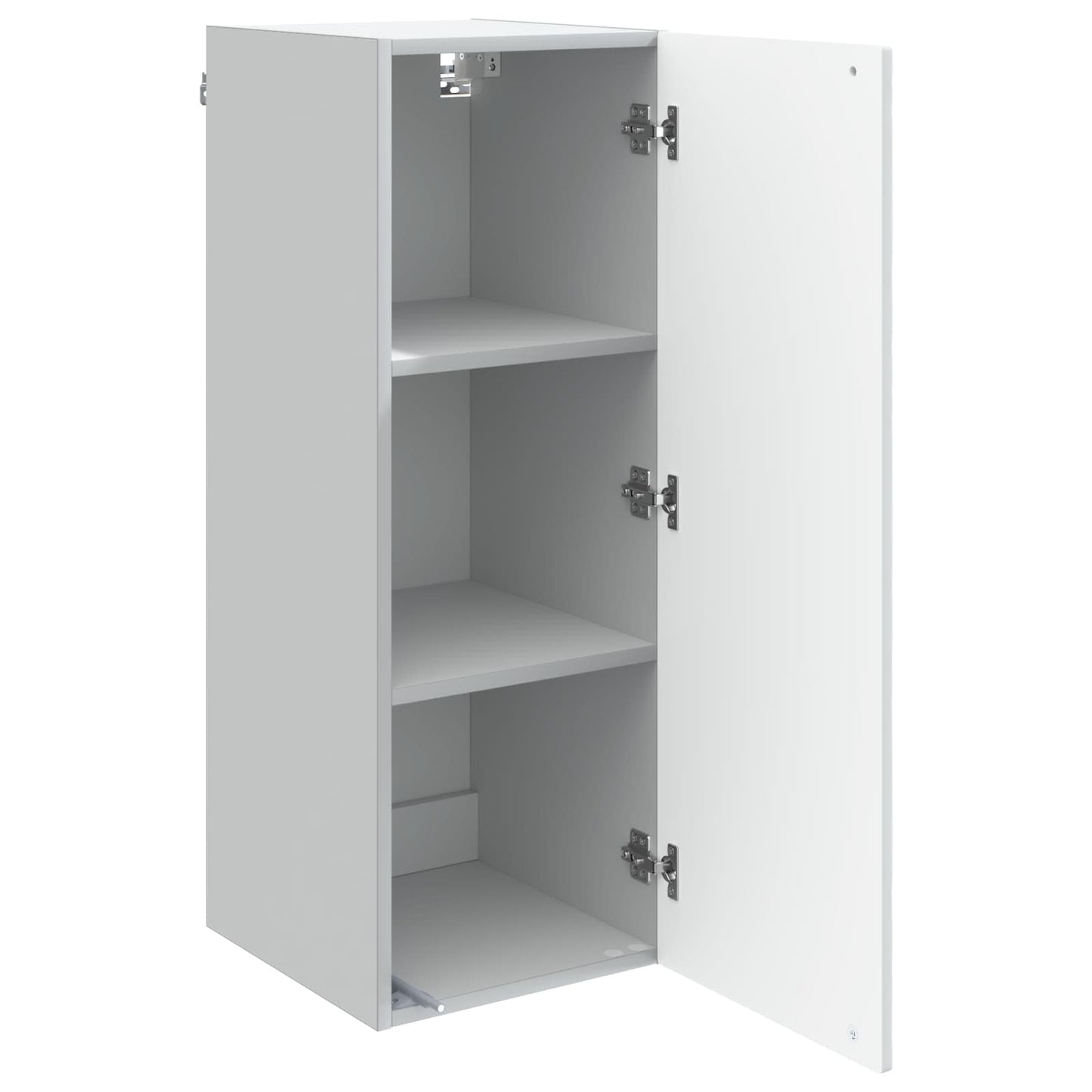 Vegghengt skap Hvit 33 x 34,5 x 90 cm Konstruert tre