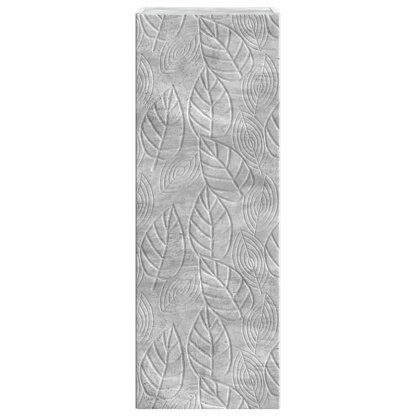 Vegghengt skap Betonggrå 33 x 34,5 x 90 cm Konstruert tre