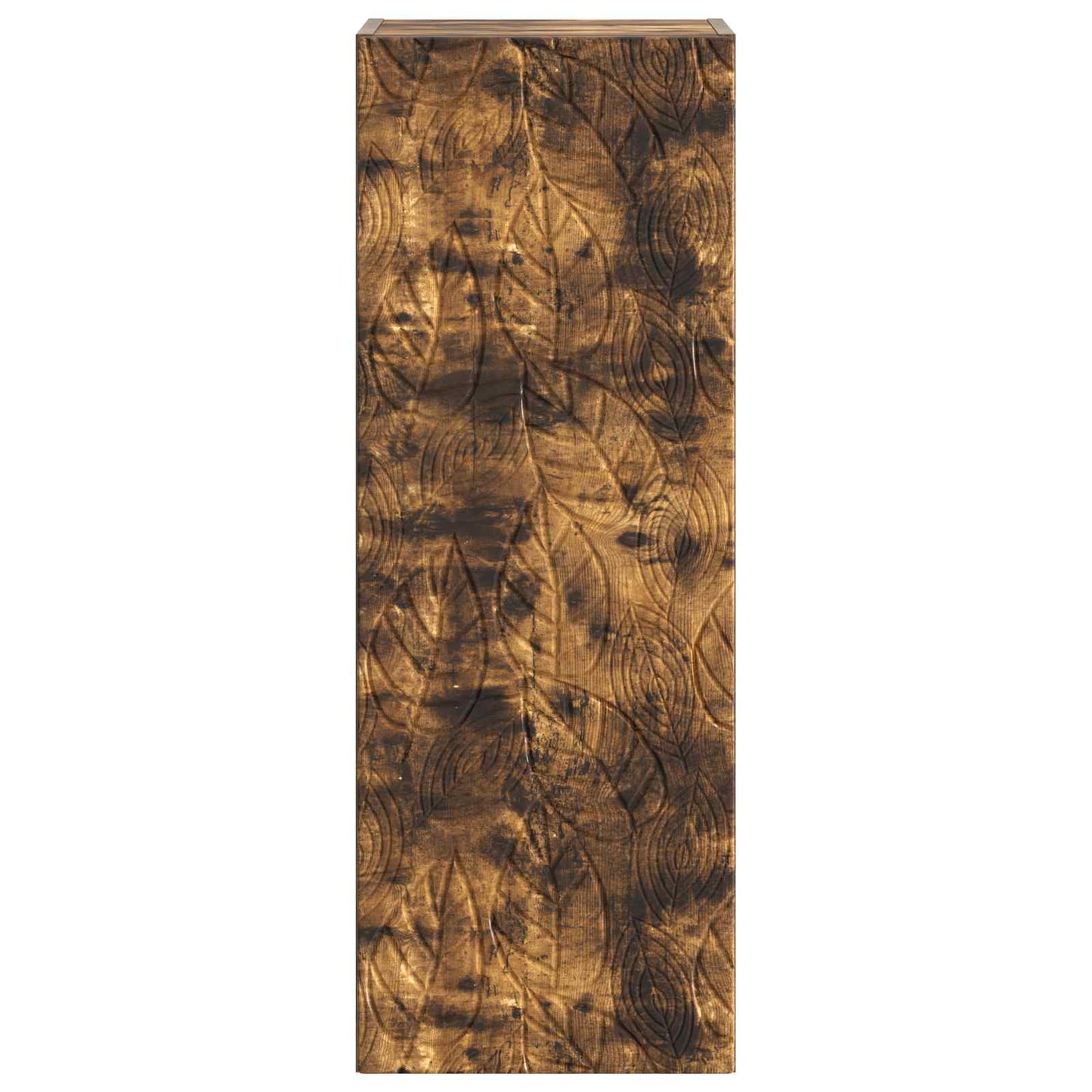 Vegghengt skap Røkt Eik 33 x 34,5 x 90 cm Konstruert tre