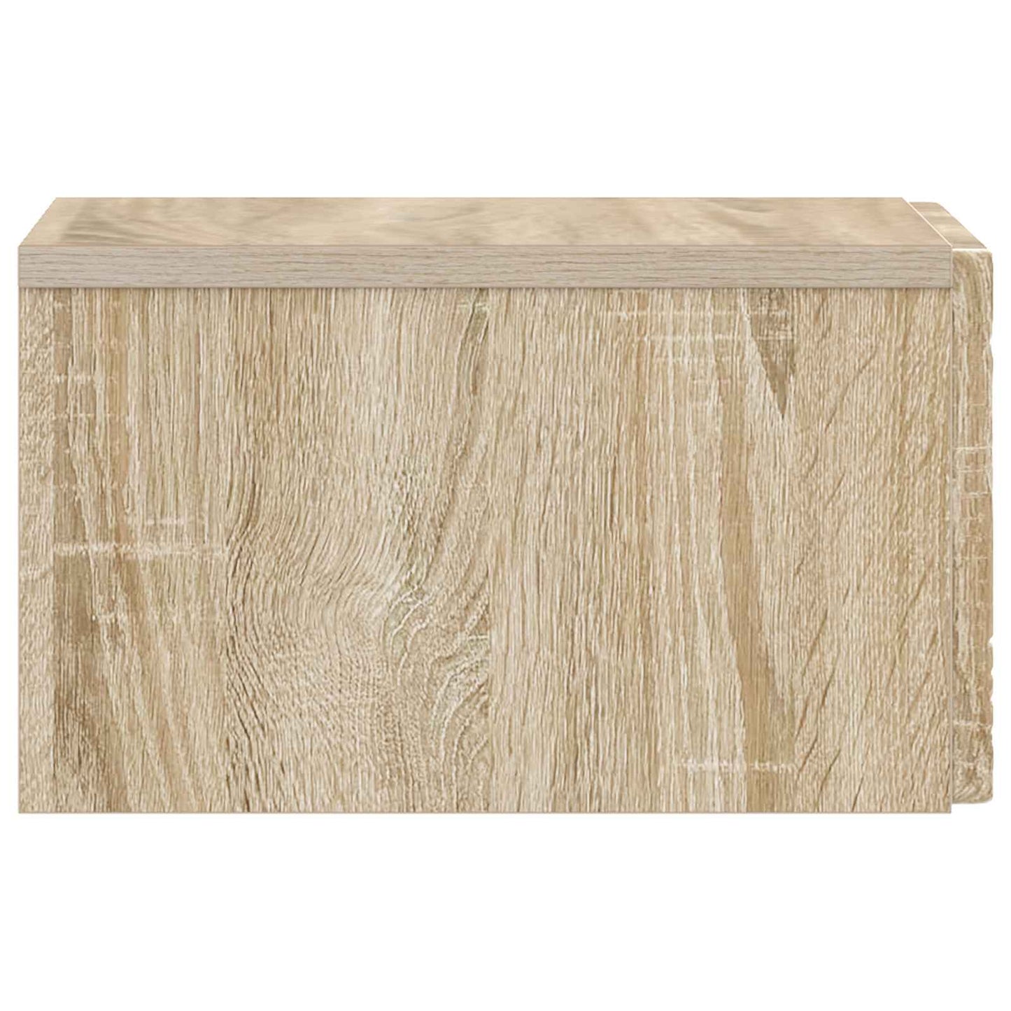 Vegghengt Sidebord Sonoma eik 34,5 x 33 x 20 cm Konstruert tre