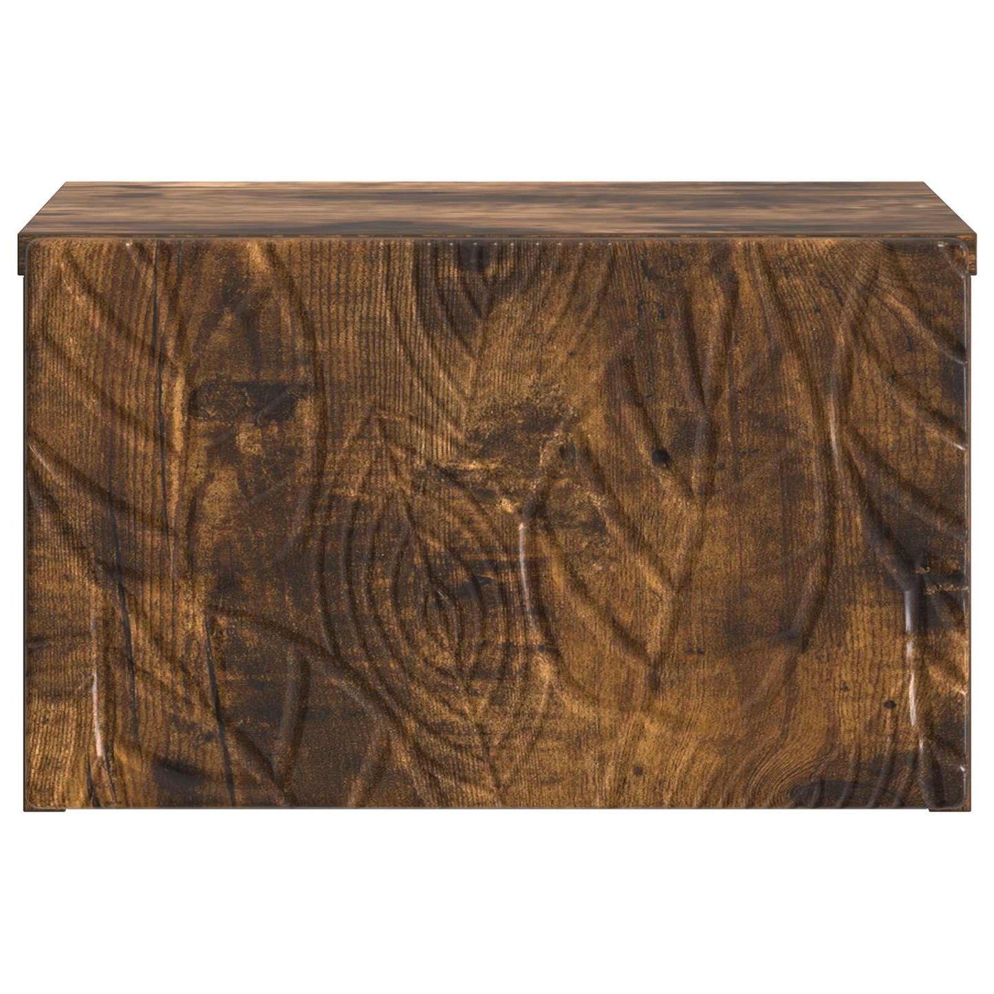 Vegghengt Sidebord Røkt Eik 34,5 x 33 x 20 cm Konstruert tre