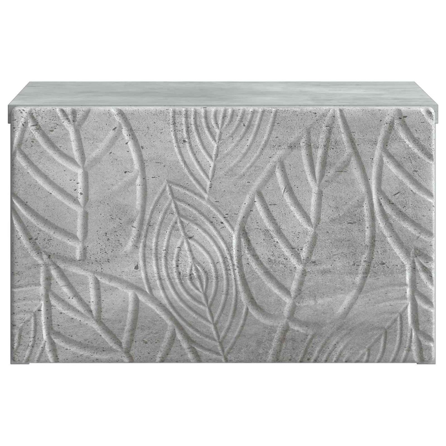 Vegghengt Nattbord 2 pcs Betonggrå 49 x 34,5 x 20 cm