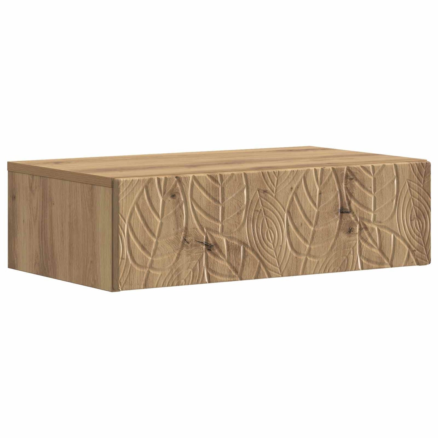 Vegghengt Sidebord 59 x 34,5 x 17 cm Konstruert tre Artisan eik