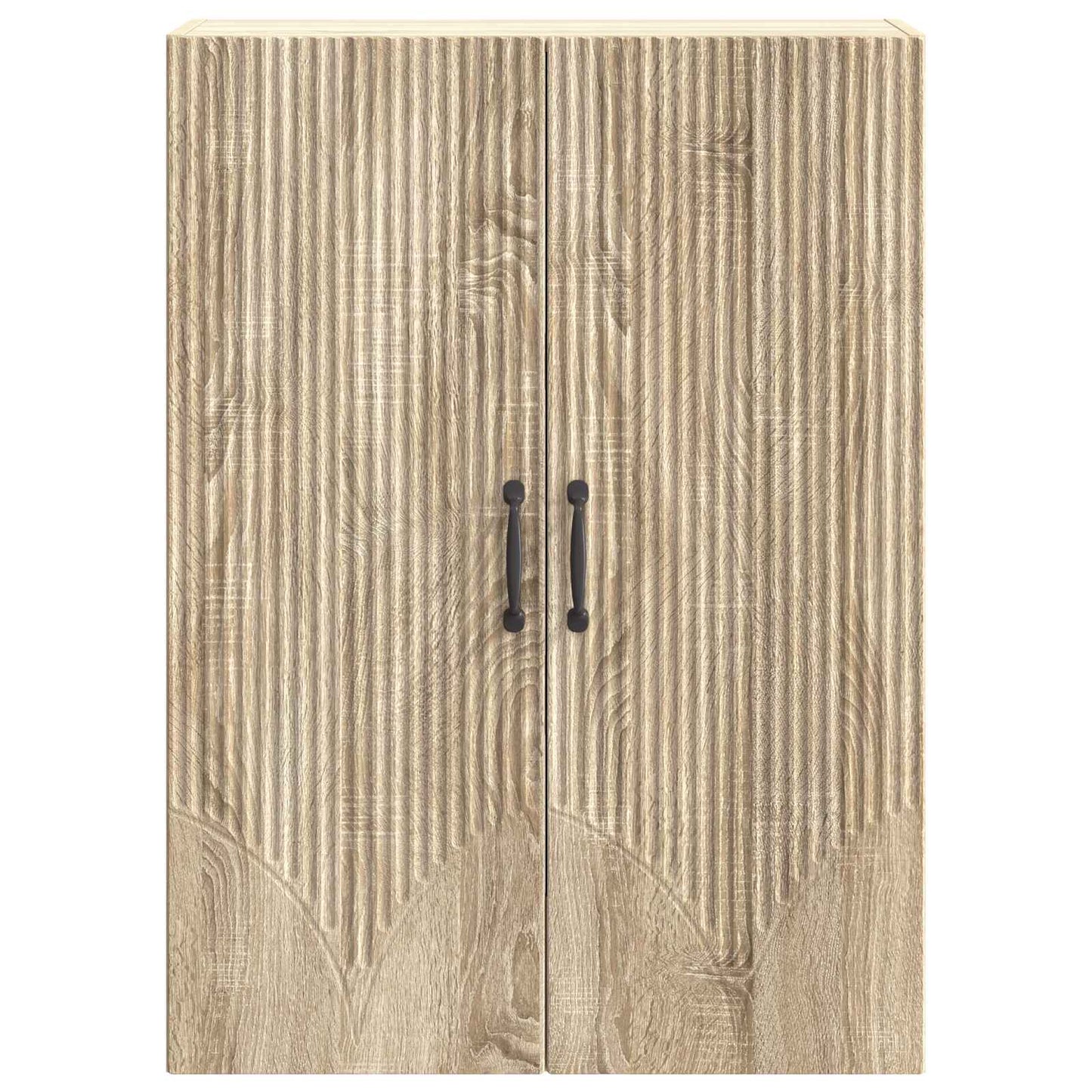 Vegghengt skap Sonoma eik 66 x 34,5 x 90 cm Konstruert tre