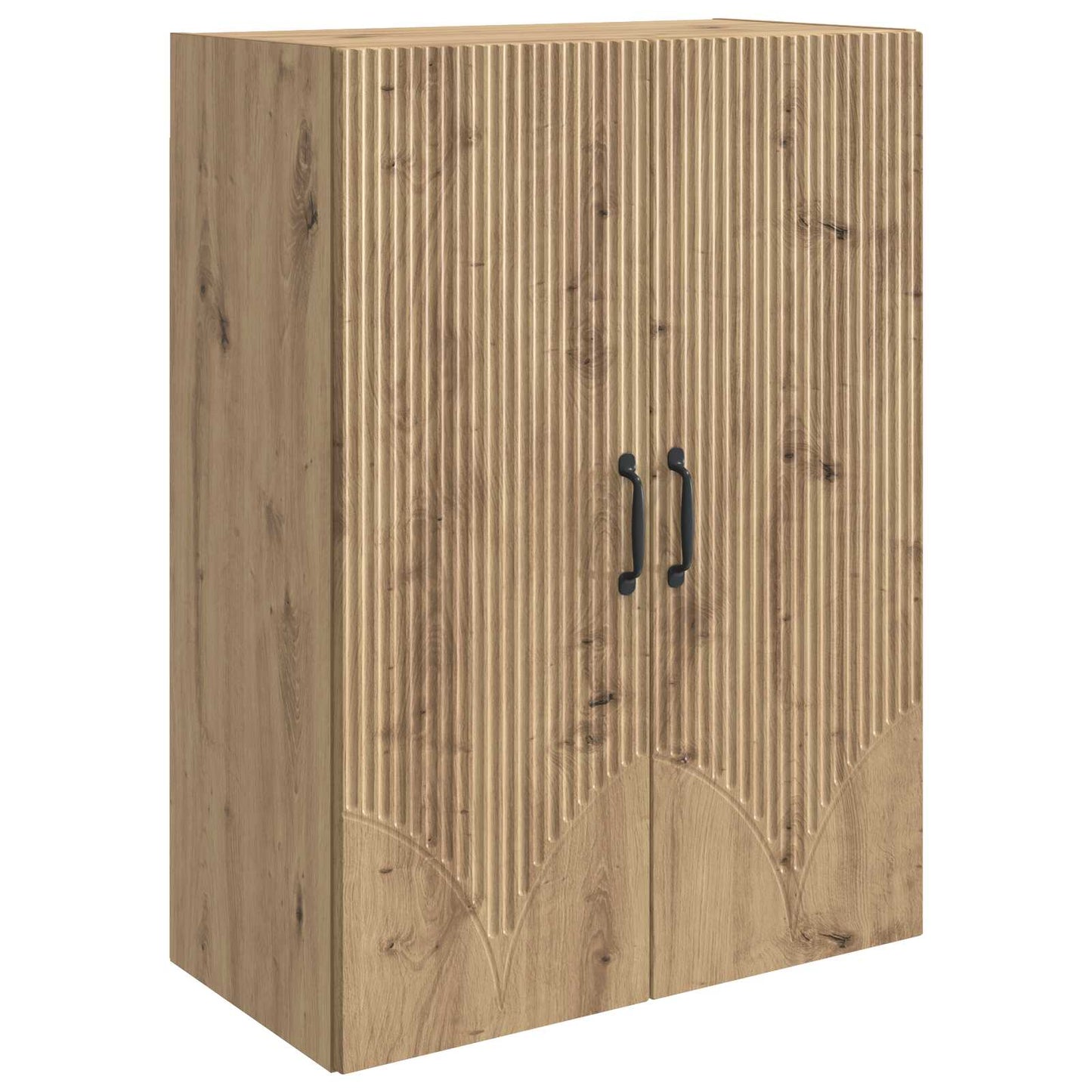 Vegghengt skap 66 x 34,5 x 90 cm Konstruert tre Artisan eik