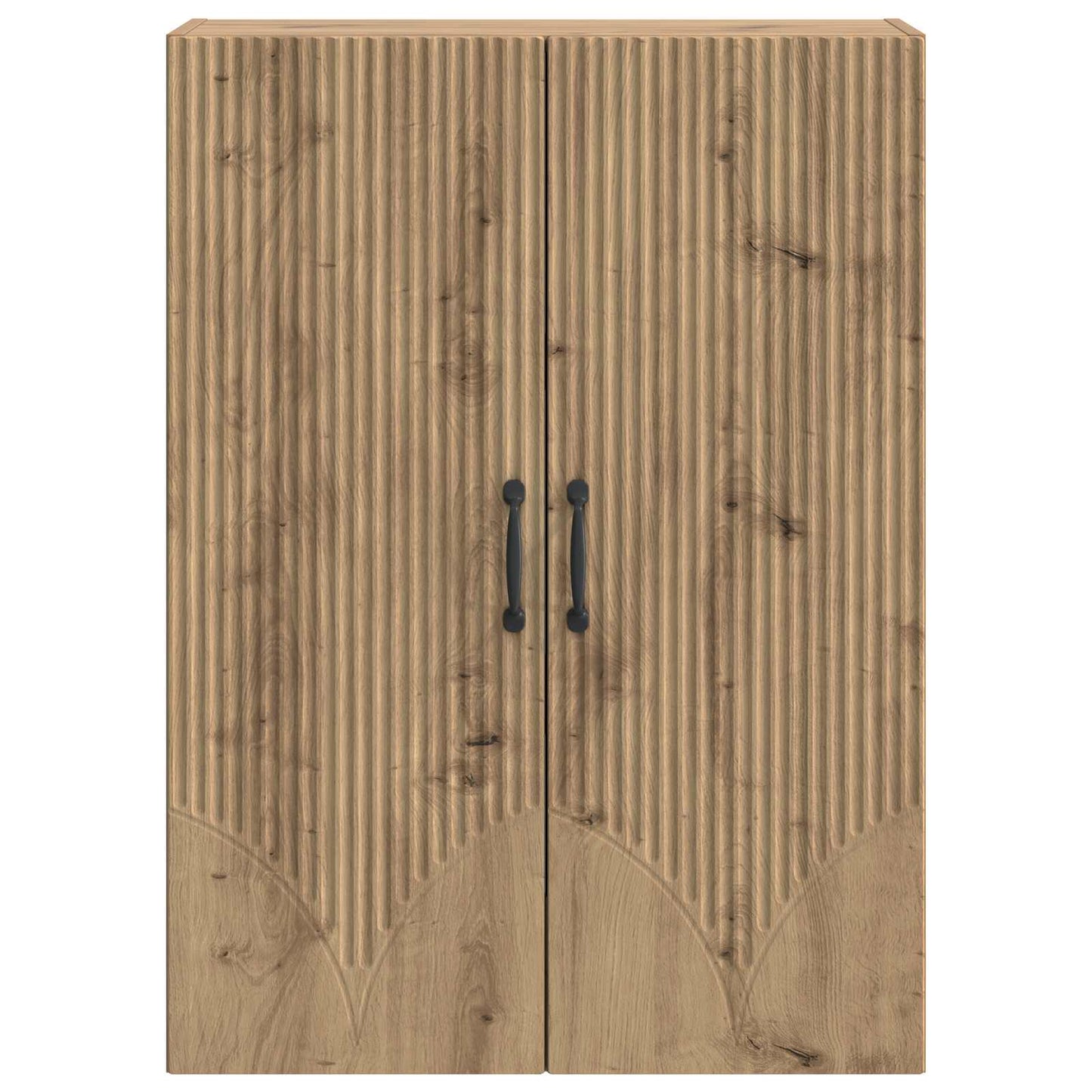 Vegghengt skap 66 x 34,5 x 90 cm Konstruert tre Artisan eik
