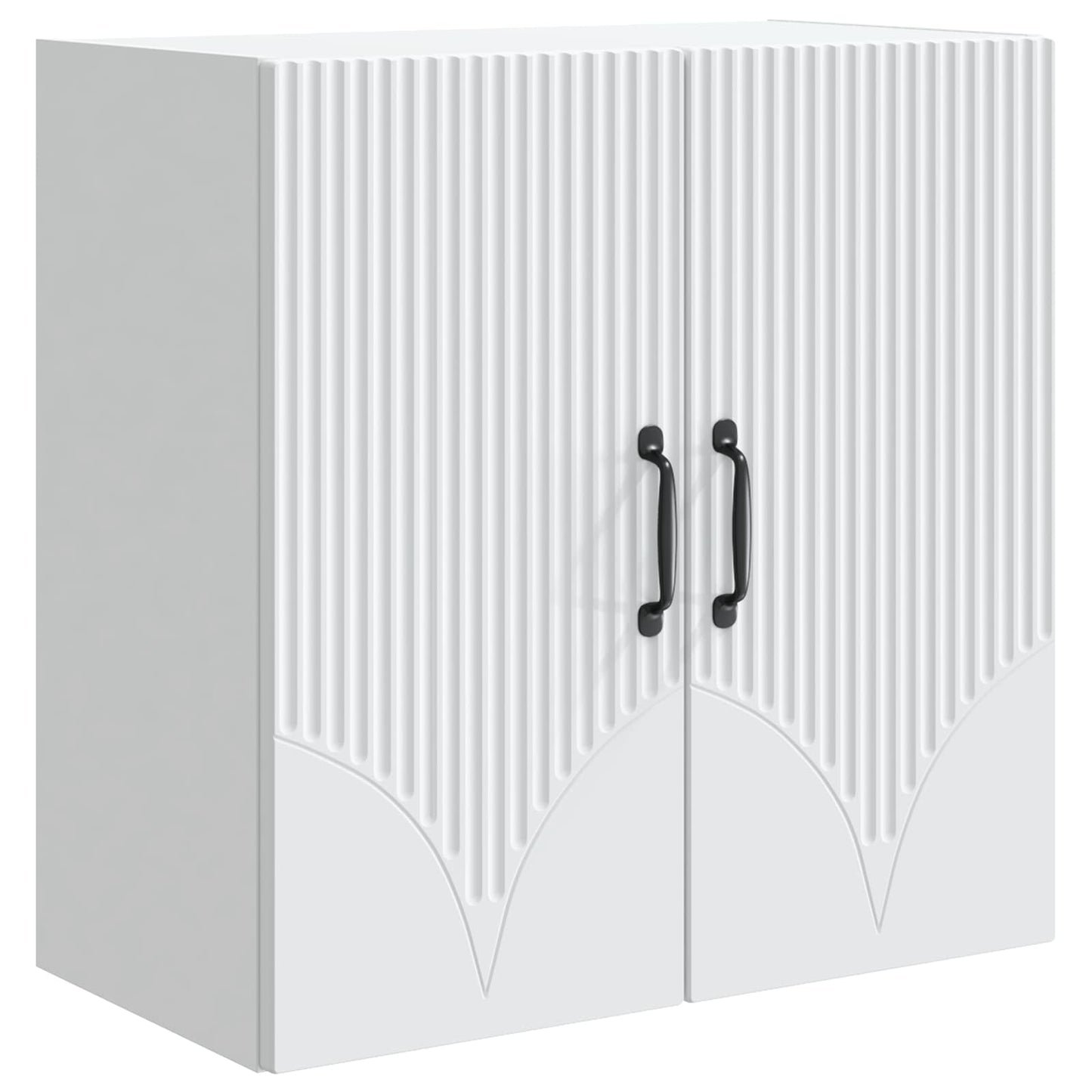 Vegghengt skap Hvit 59 x 31 x 60 cm Konstruert tre