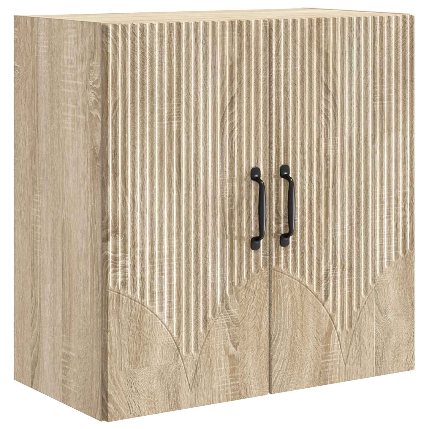 Vegghengt skap Sonoma eik 59 x 31 x 60 cm Konstruert tre