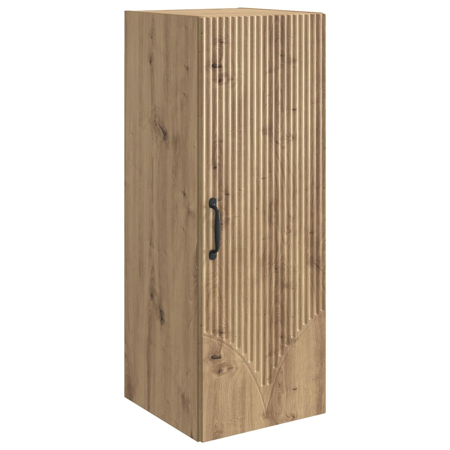 Vegghengt skap 33 x 34,5 x 90 cm Konstruert tre Artisan eik