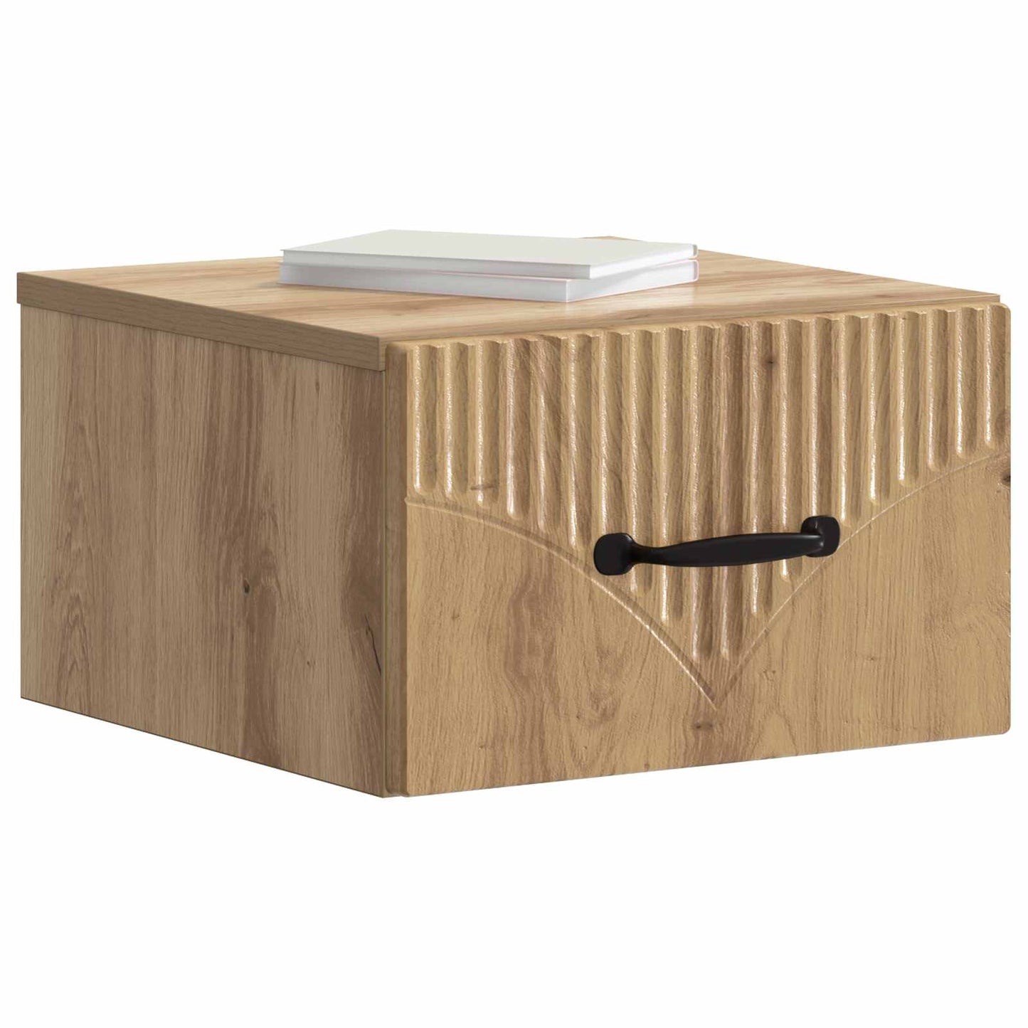 Vegghengt Nattbord 2 stk. Artisan eik 34,5 x 33 x 20 cm