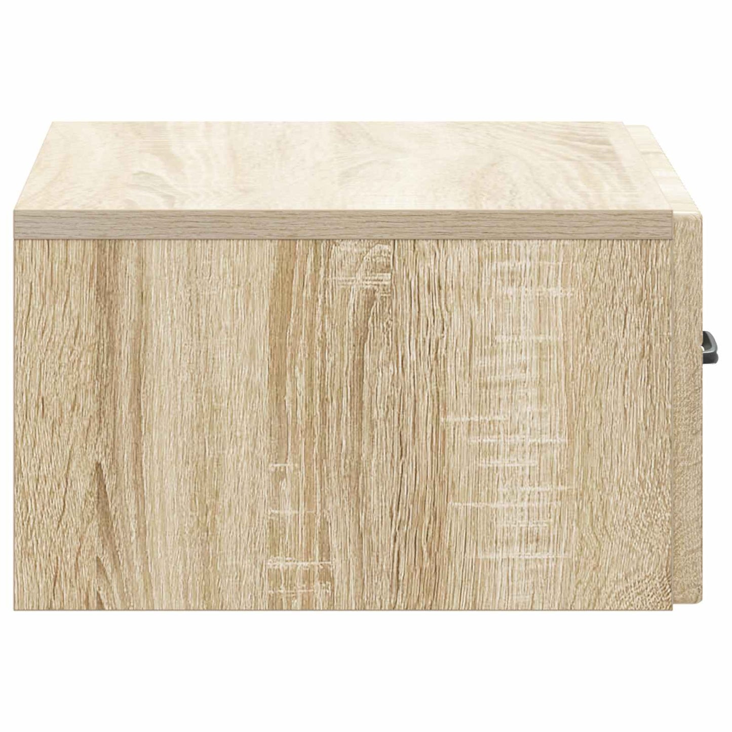 Vegghengt Nattbord Sonoma eik 49 x 34,5 x 20 cm Konstruert tre