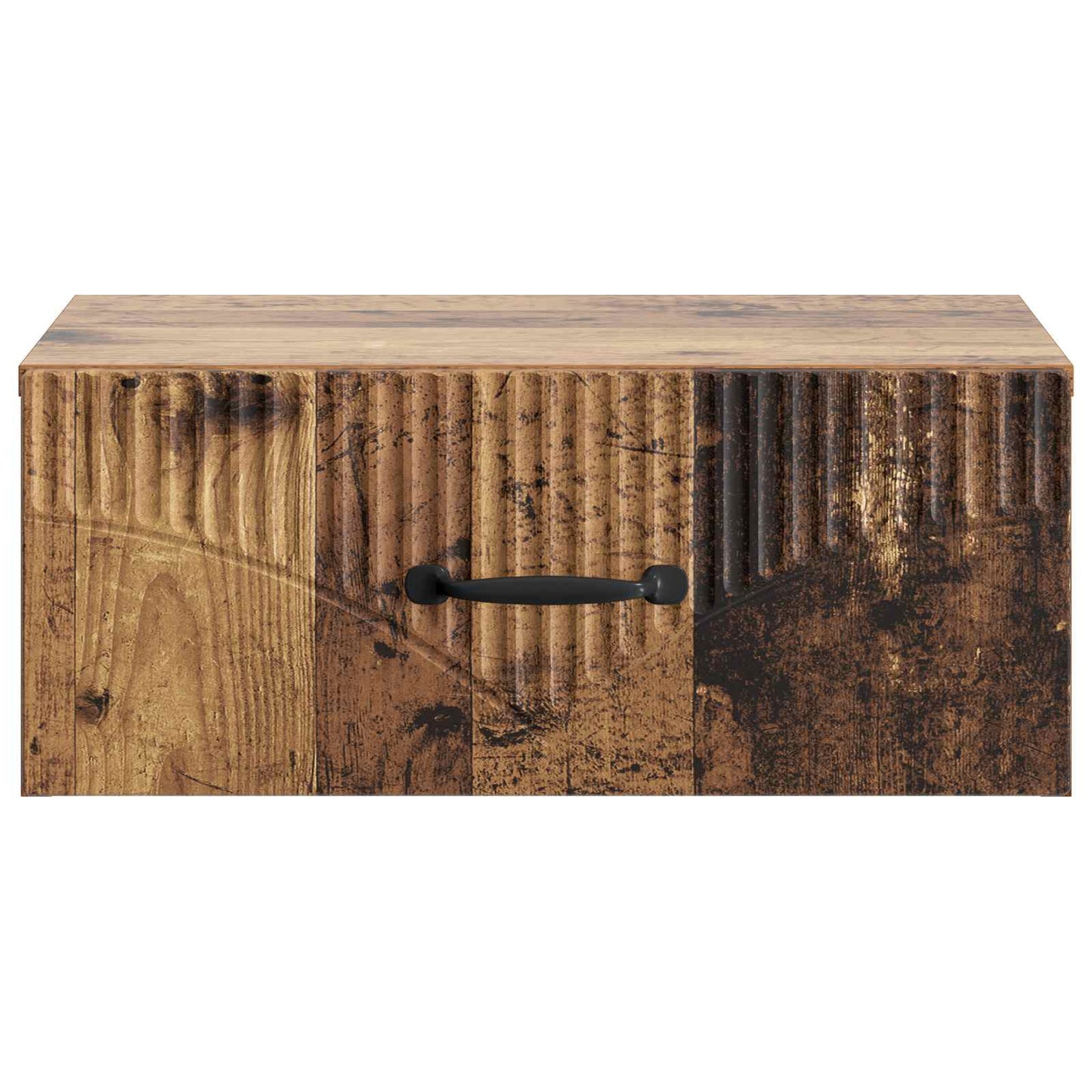 Vegghengt Nattbord Gammelt tre 49 x 34,5 x 20 cm Konstruert tre