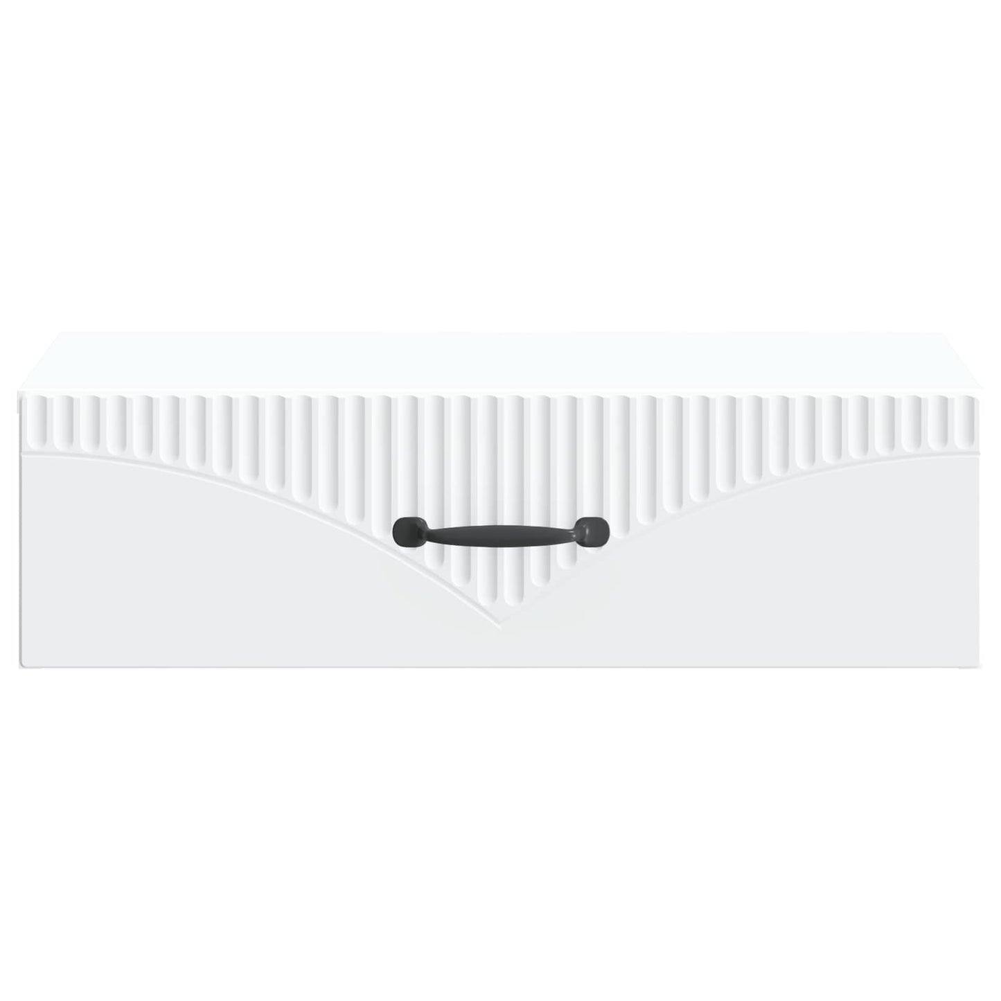 Vegghengt Sidebord Hvit 59 x 34,5 x 17 cm Konstruert tre