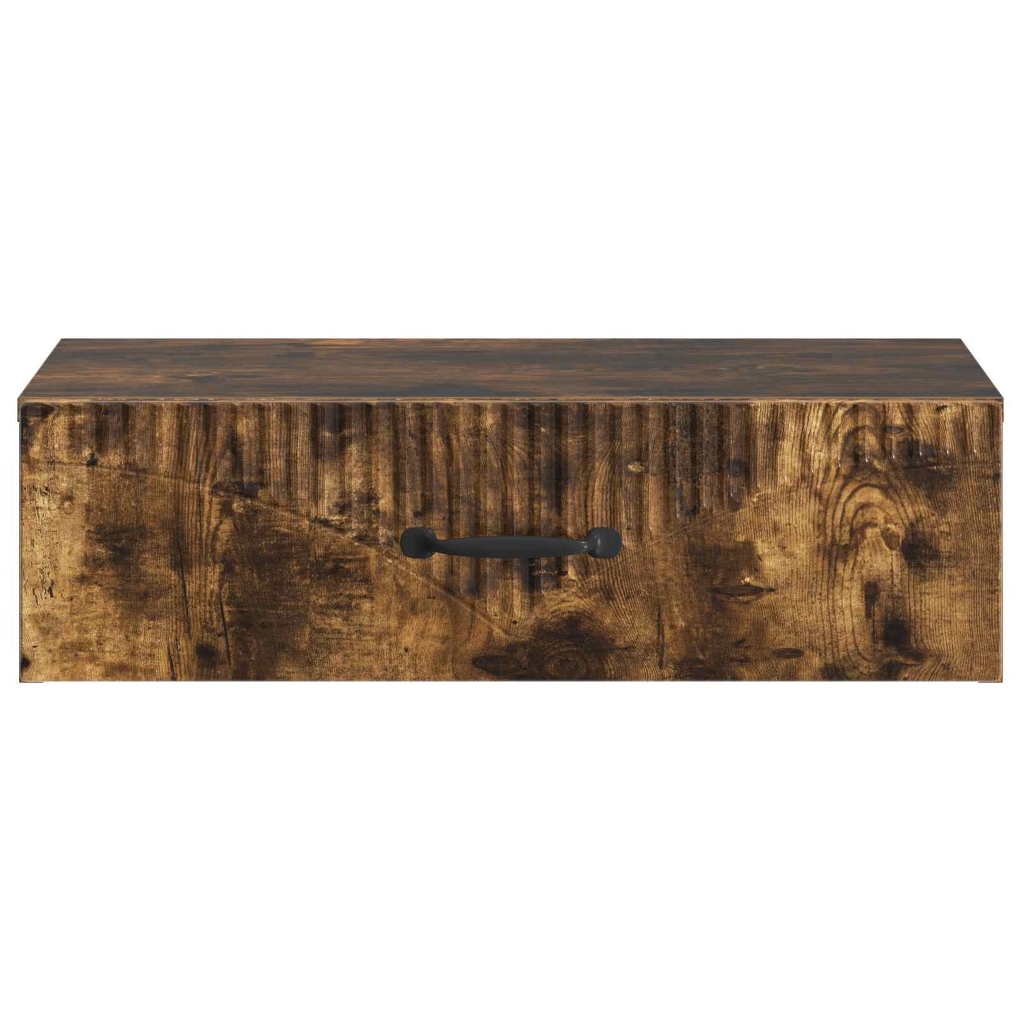Vegghengt Sidebord Røkt Eik 59 x 34,5 x 17 cm Konstruert tre