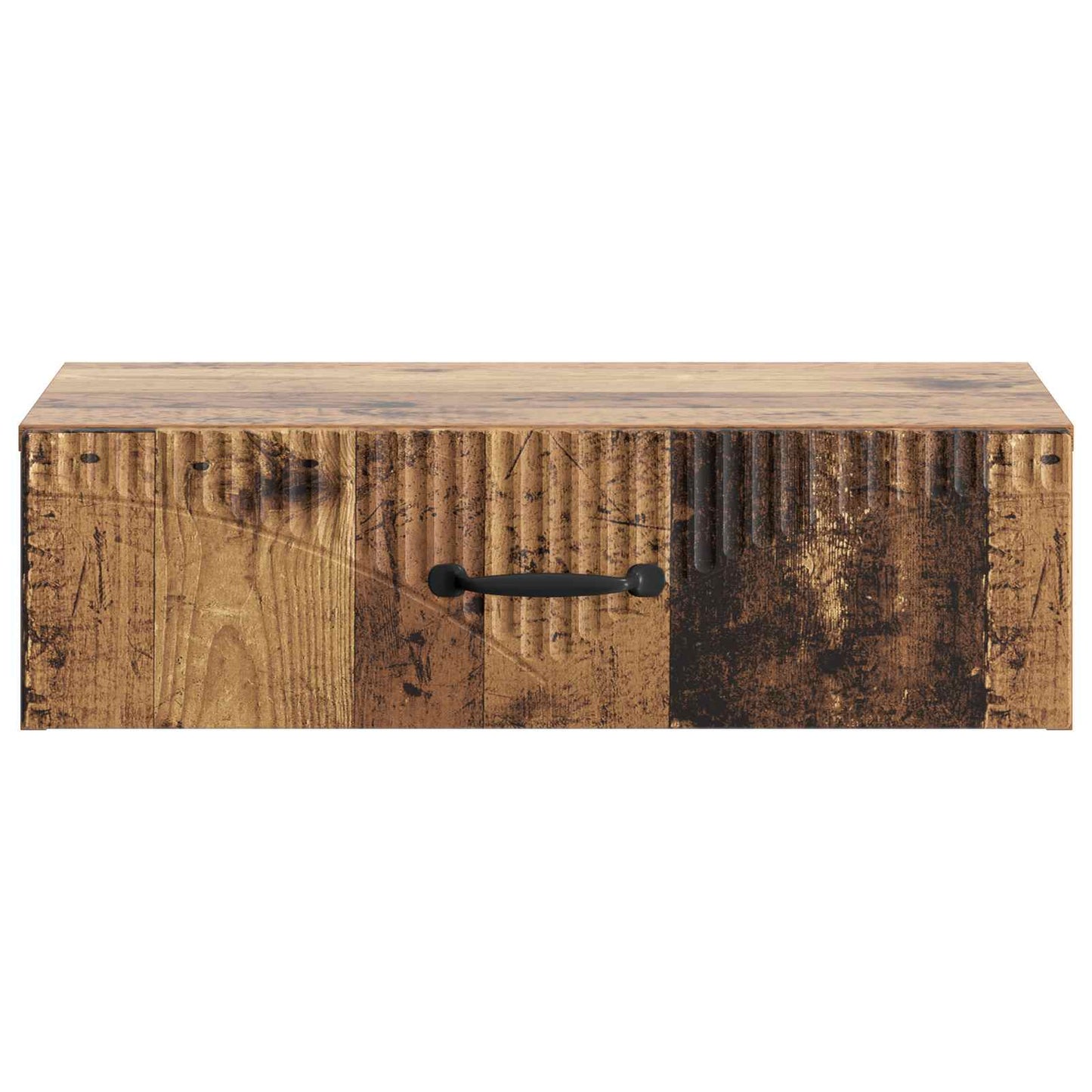 Vegghengt Sidebord Gammelt tre 59 x 34,5 x 17 cm Konstruert tre