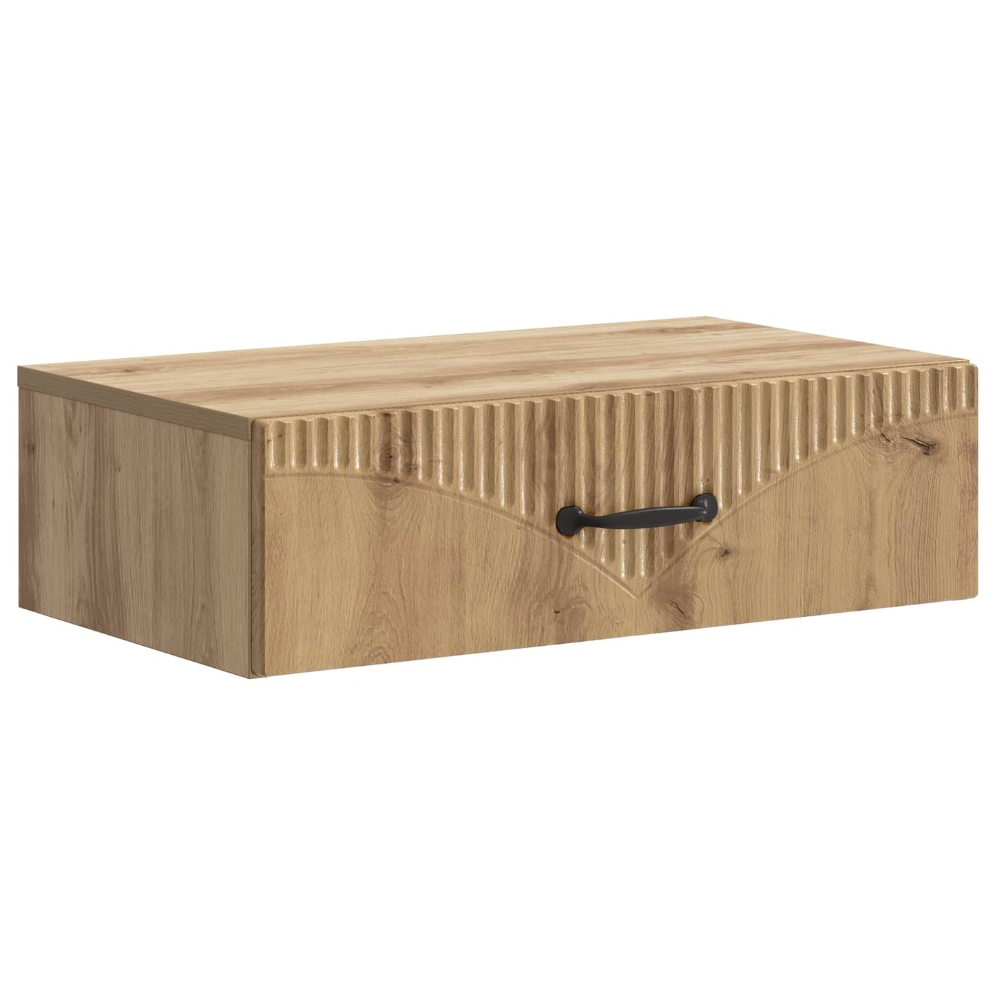 Vegghengt Sidebord 59 x 34,5 x 17 cm Konstruert tre Artisan eik