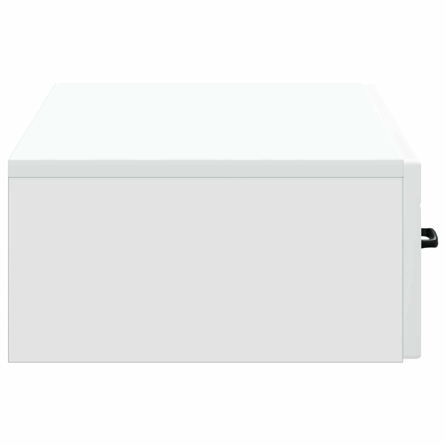 Vegghengt Sidebord Hvit 87,5 x 34,5 x 17 cm Konstruert tre