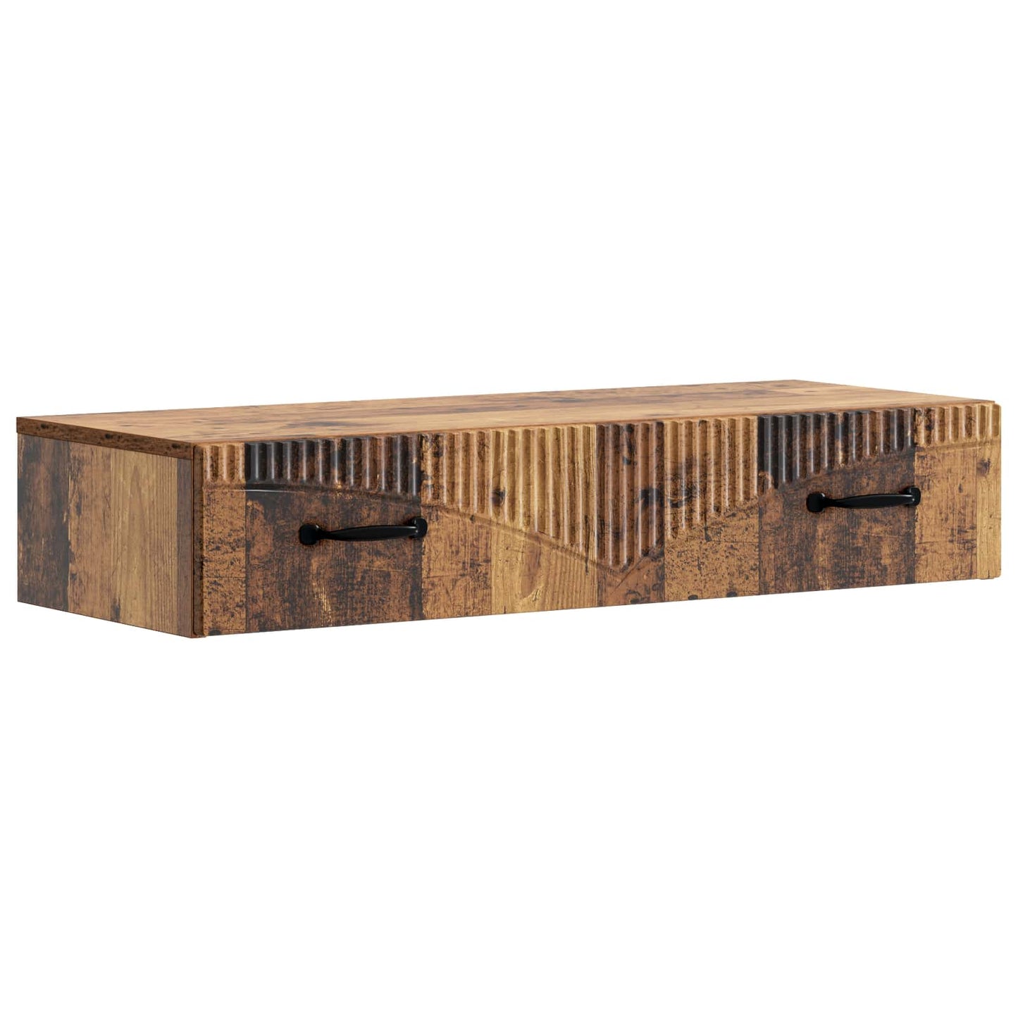 Vegghengt Sidebord Gammelt tre 87,5 x 34,5 x 17 cm