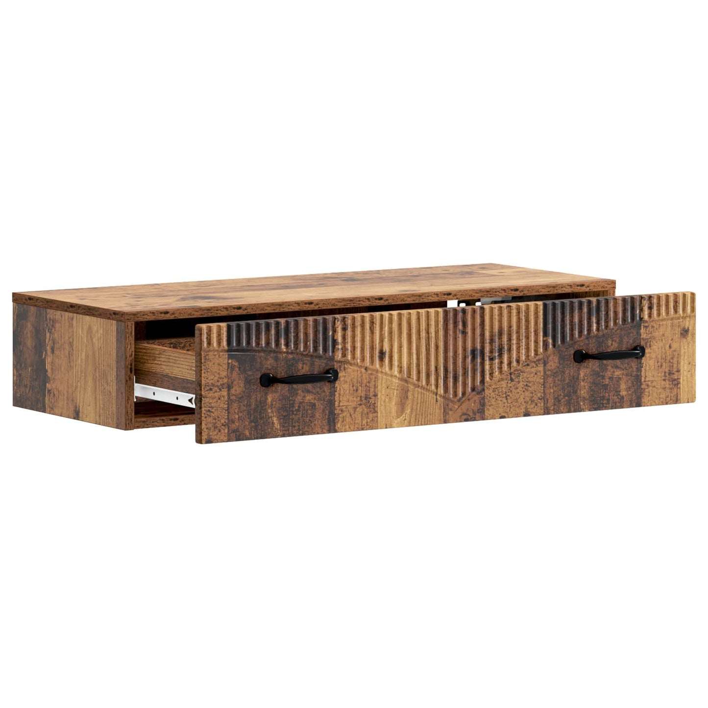 Vegghengt Sidebord Gammelt tre 87,5 x 34,5 x 17 cm
