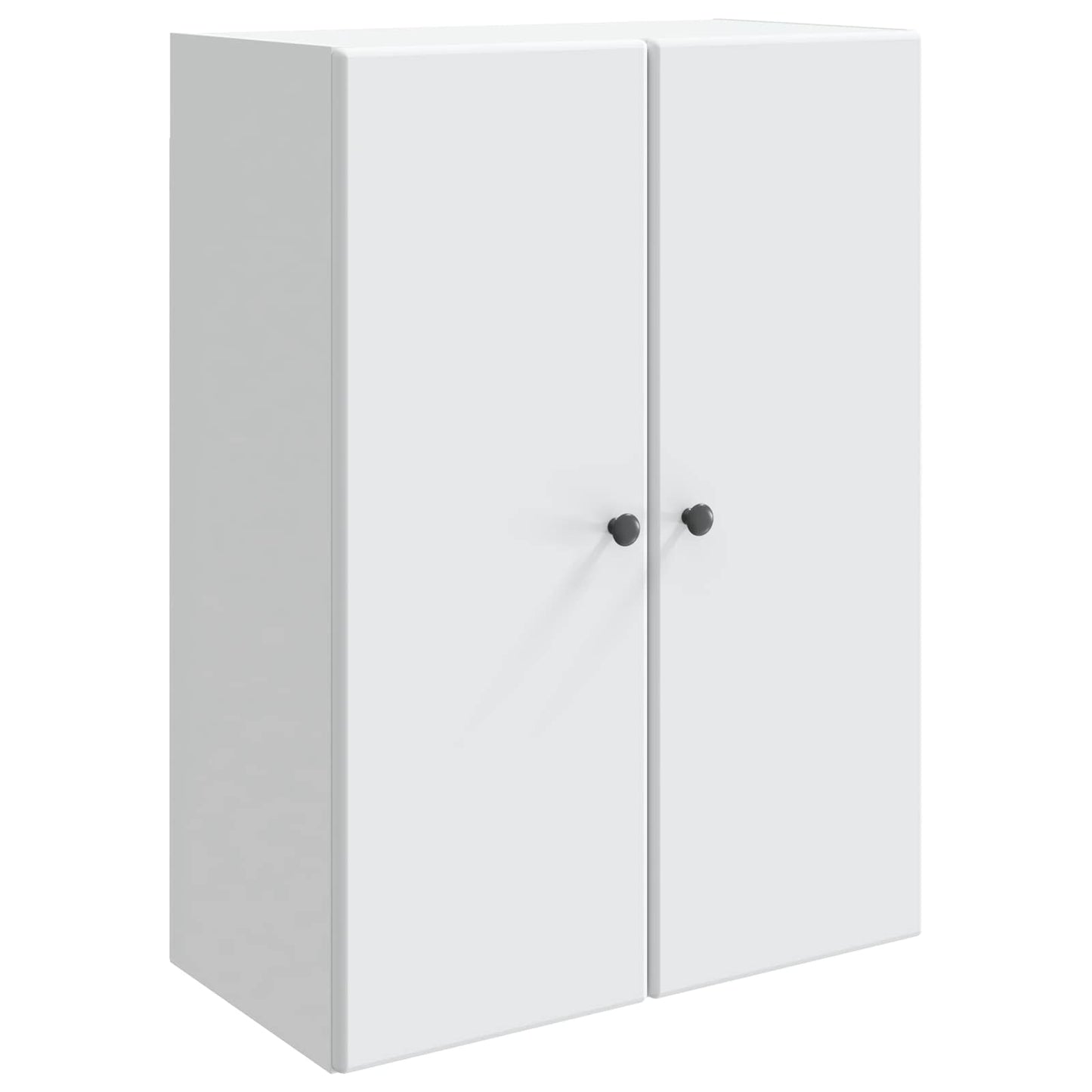 Vegghengt skap Hvit 66 x 34,5 x 90 cm Konstruert tre