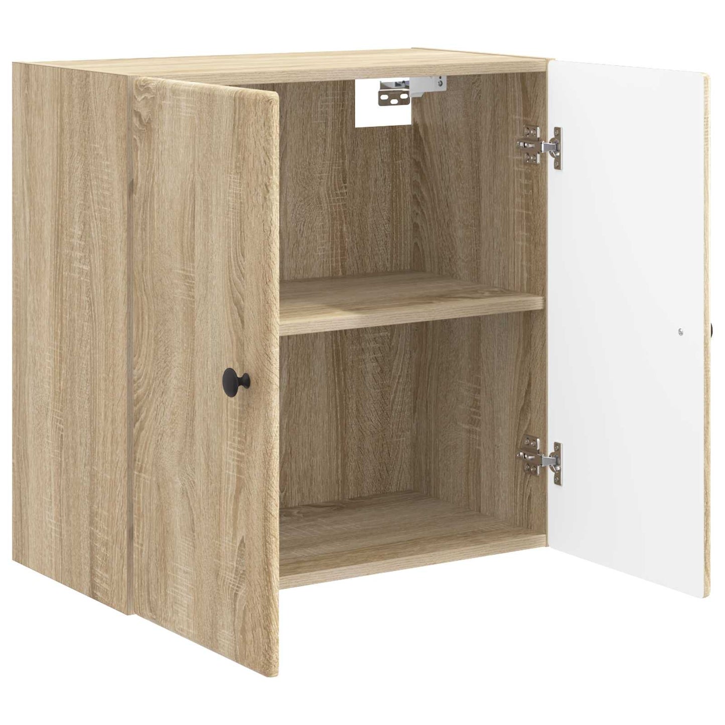 Vegghengt skap Sonoma eik 59 x 31 x 60 cm Konstruert tre