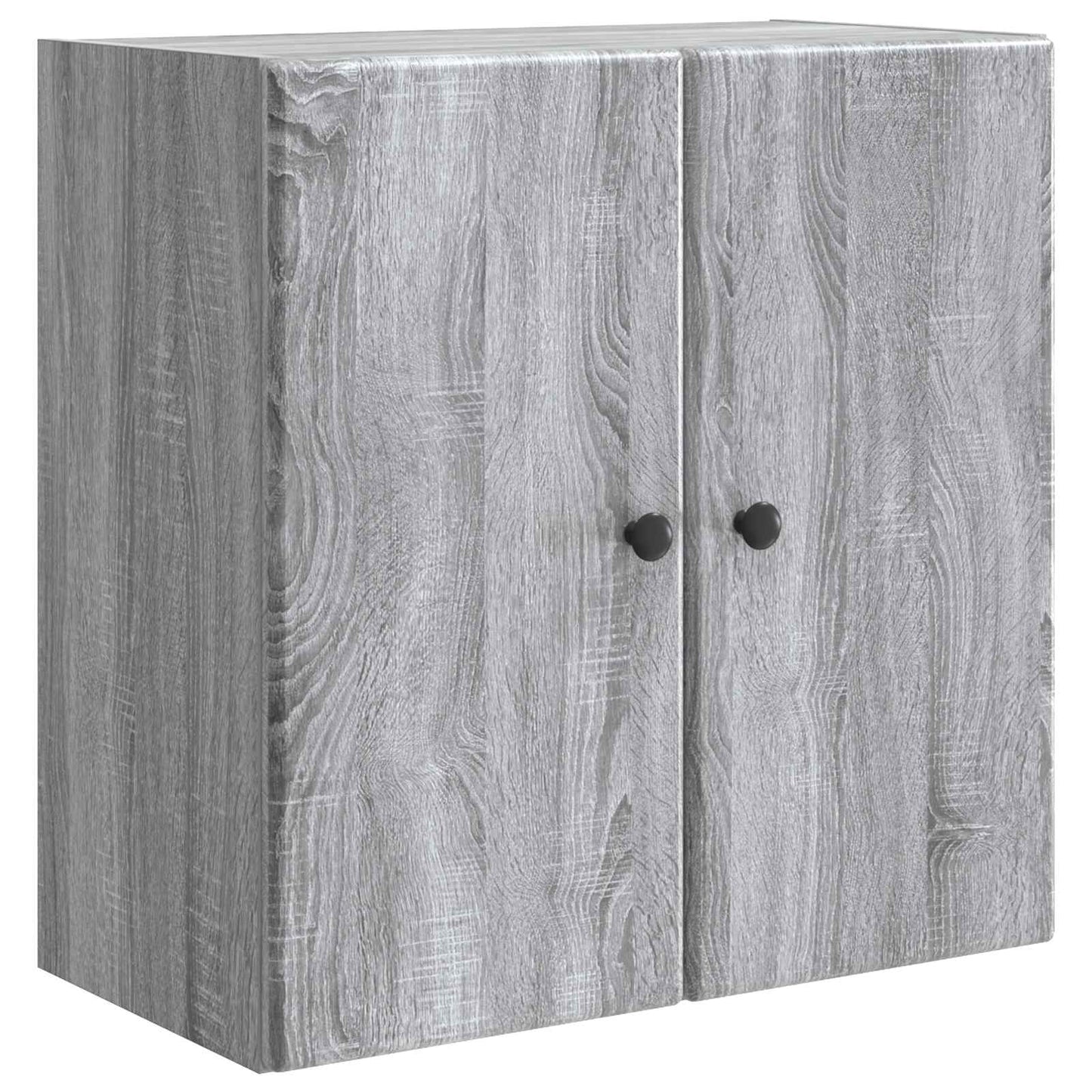 Vegghengt skap Grå Sonoma 59 x 31 x 60 cm Konstruert tre