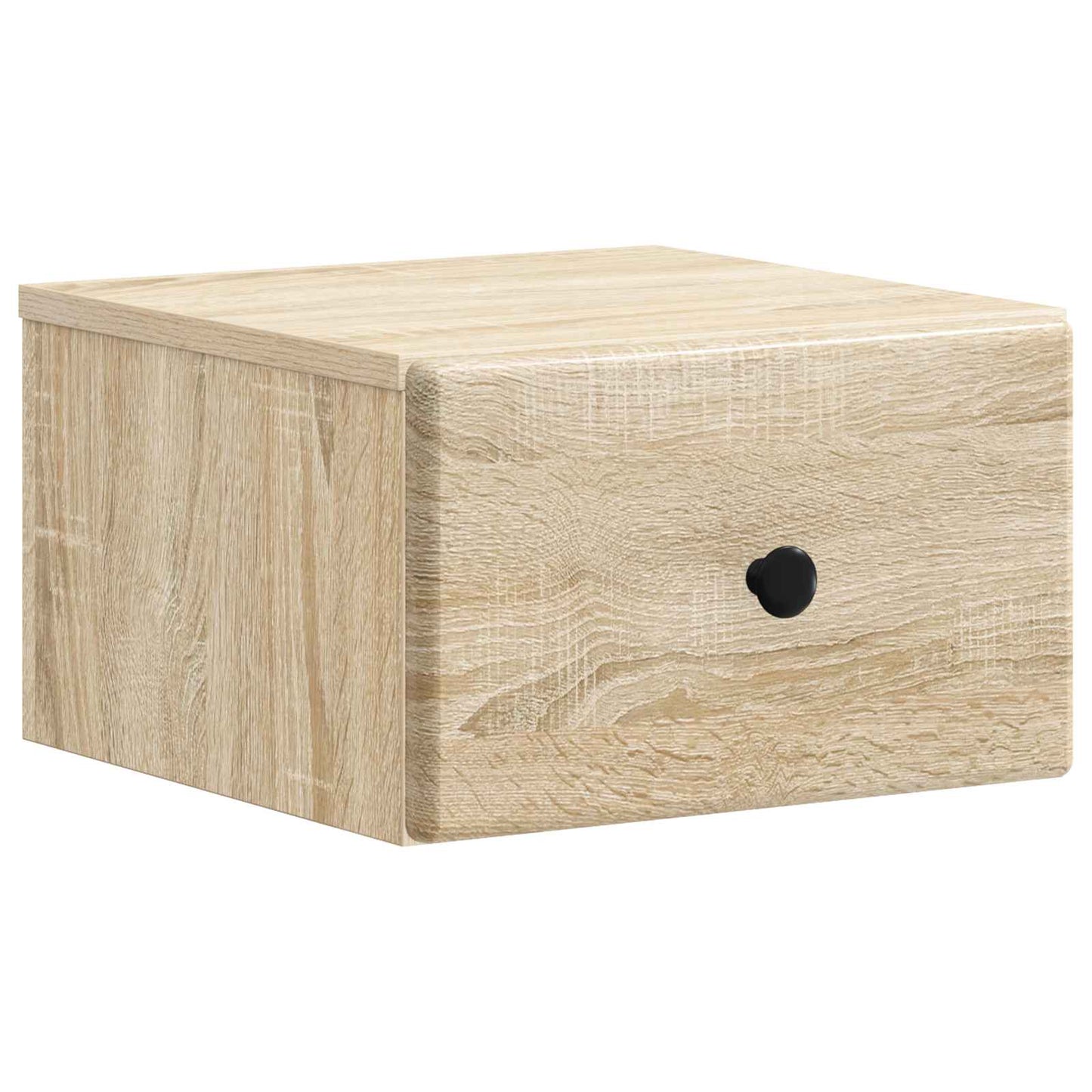 Vegghengt Nattbord Sonoma eik 34,5 x 33 x 20 cm Konstruert tre