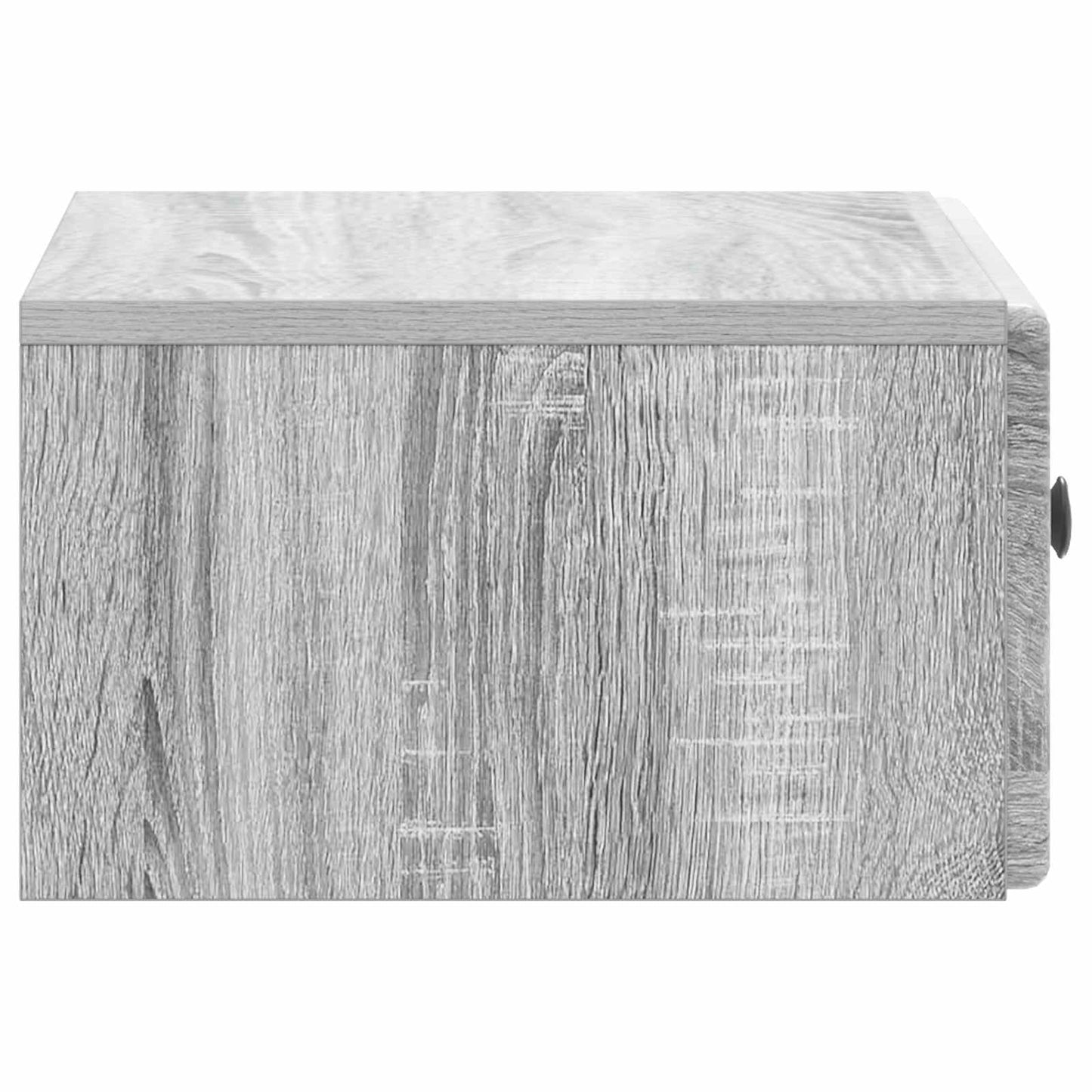 Vegghengt Nattbord Grå sonoma 49 x 34,5 x 20 cm Konstruert tre